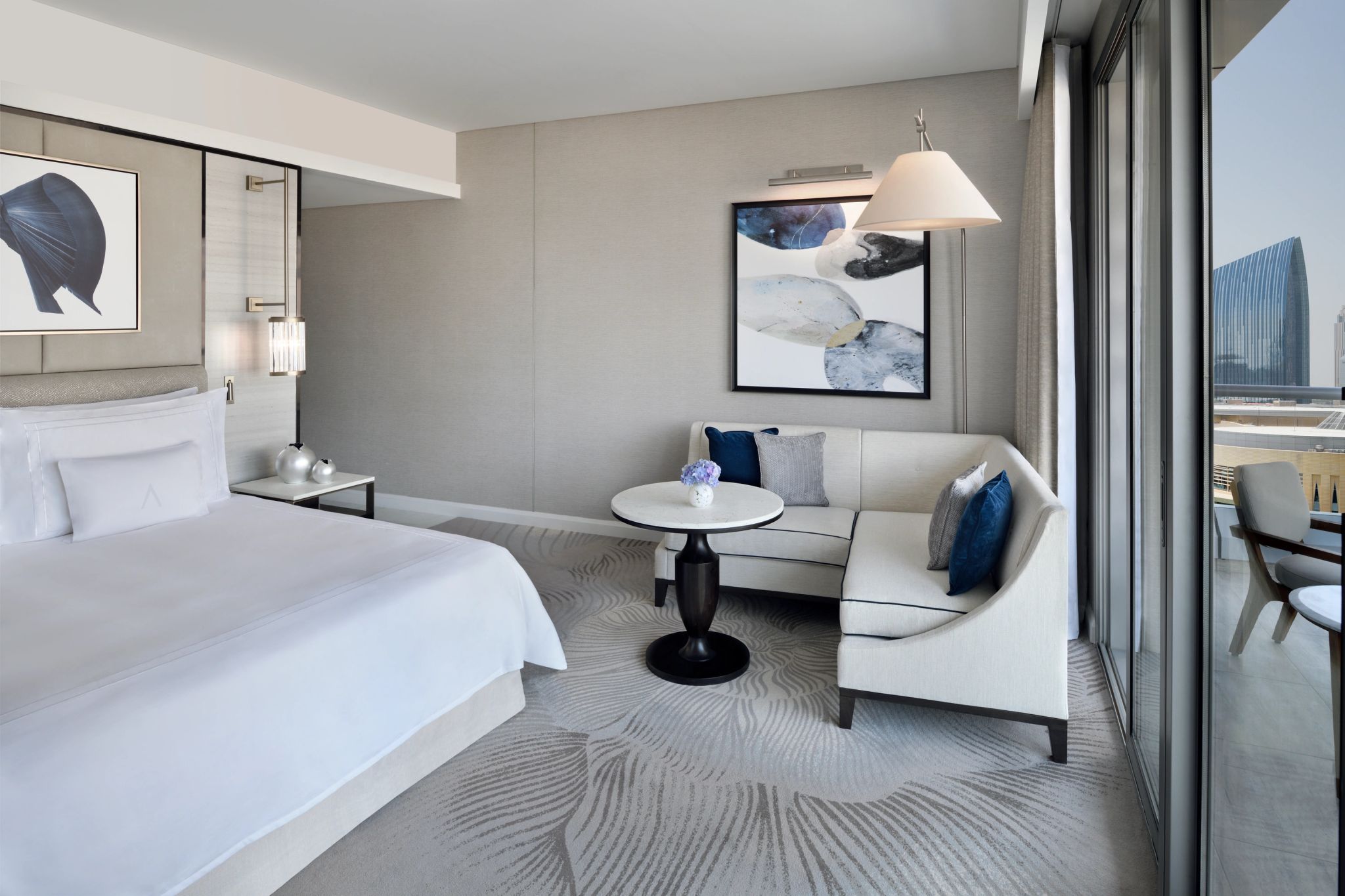 quarto vista - dubai quarto - cama king