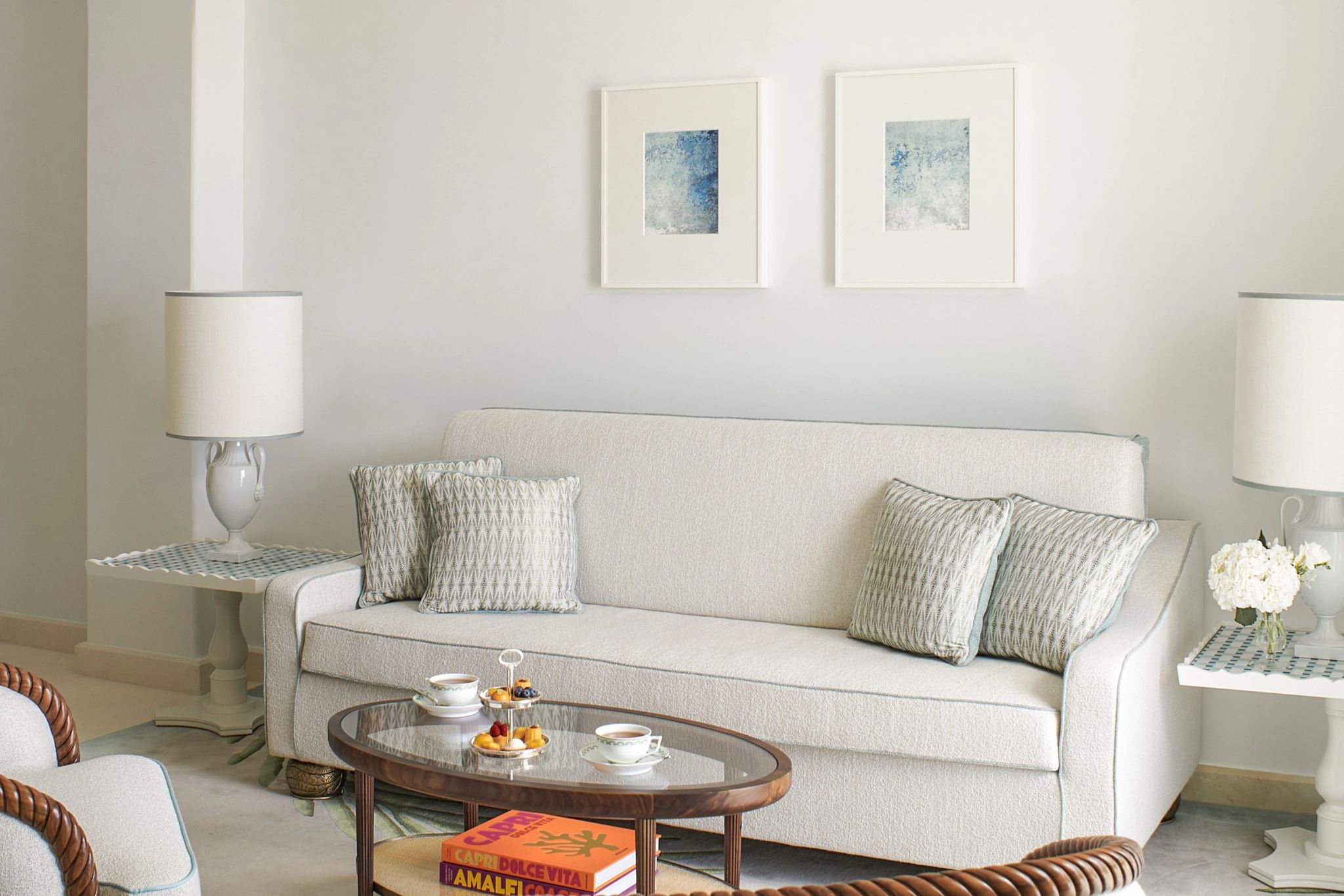 La Palma Suite sala de estar - sala moderna - sala chique