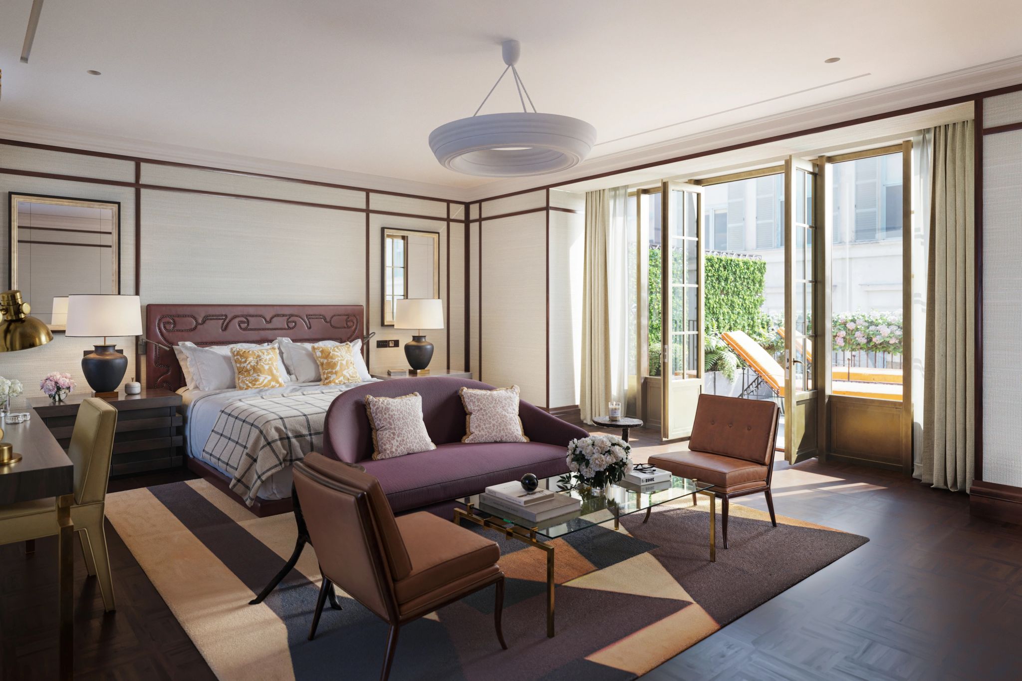 The Carlton Presidential Suite  suite presidencial - cama de casal - vista panoramica