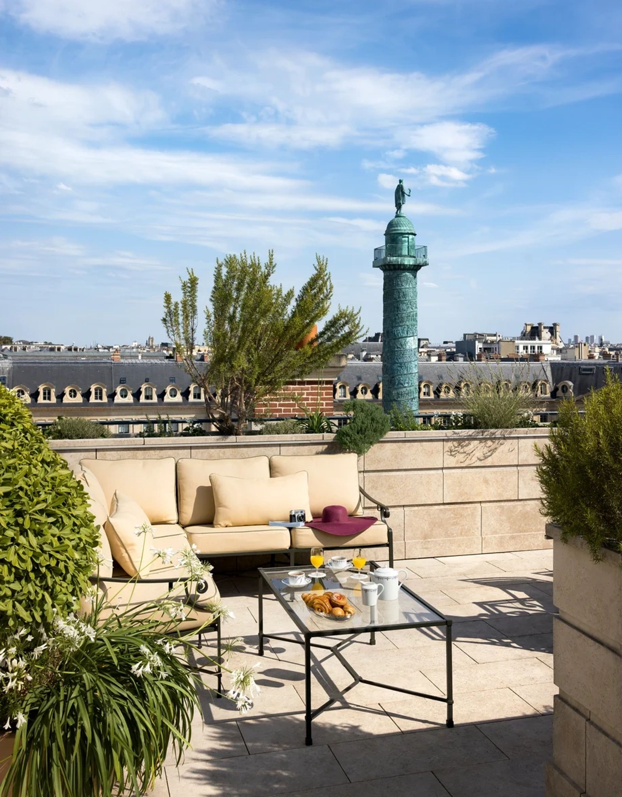 Suite Mansart terraco privativo - rooftop paris - vista paris