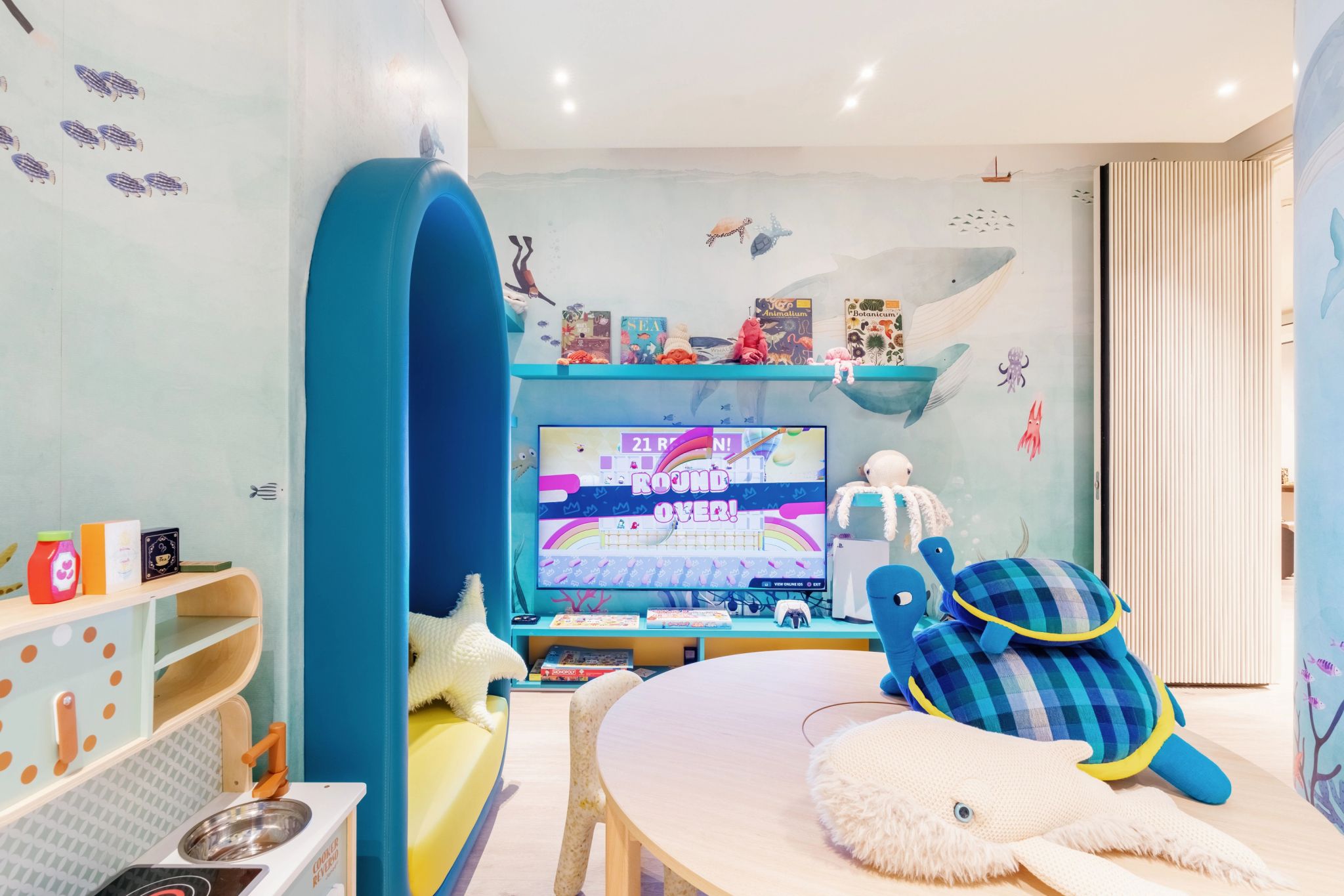 Kids Club Seaplane Lounge brinquedoteca - espaço kids - espaço infantil