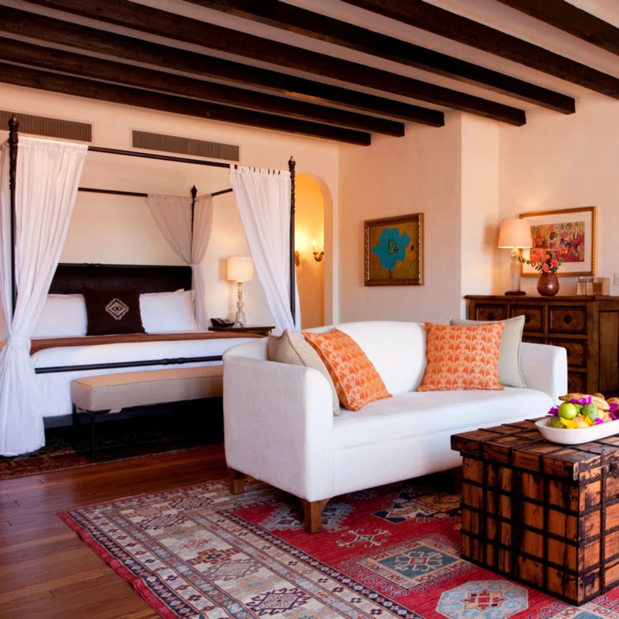 suite de luxo - sala de estar - decoracao premium