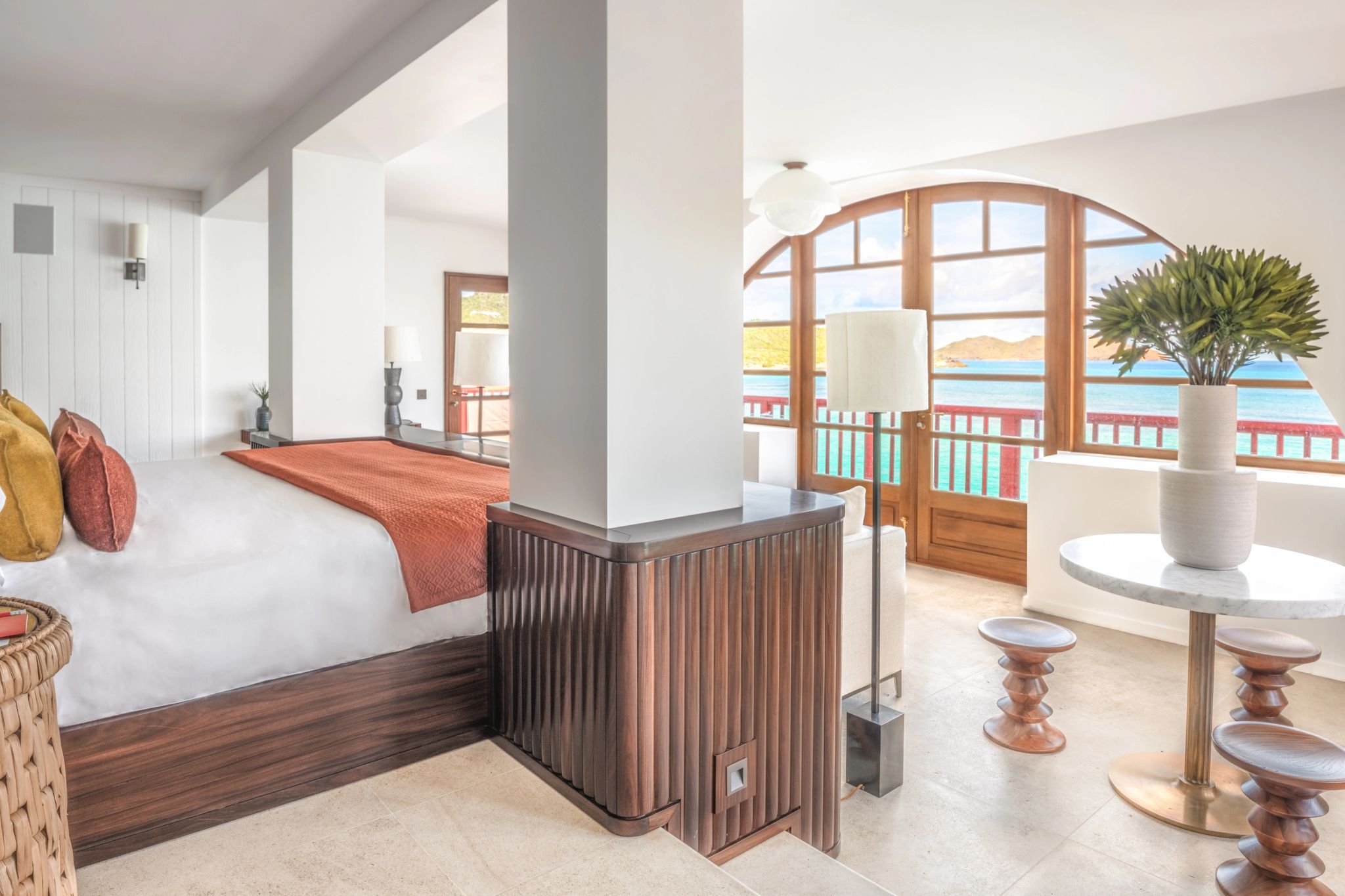 Legacy Suite de Haenen - Jeanne Le Menn suite exclusiva - decoracao premium - vista mar