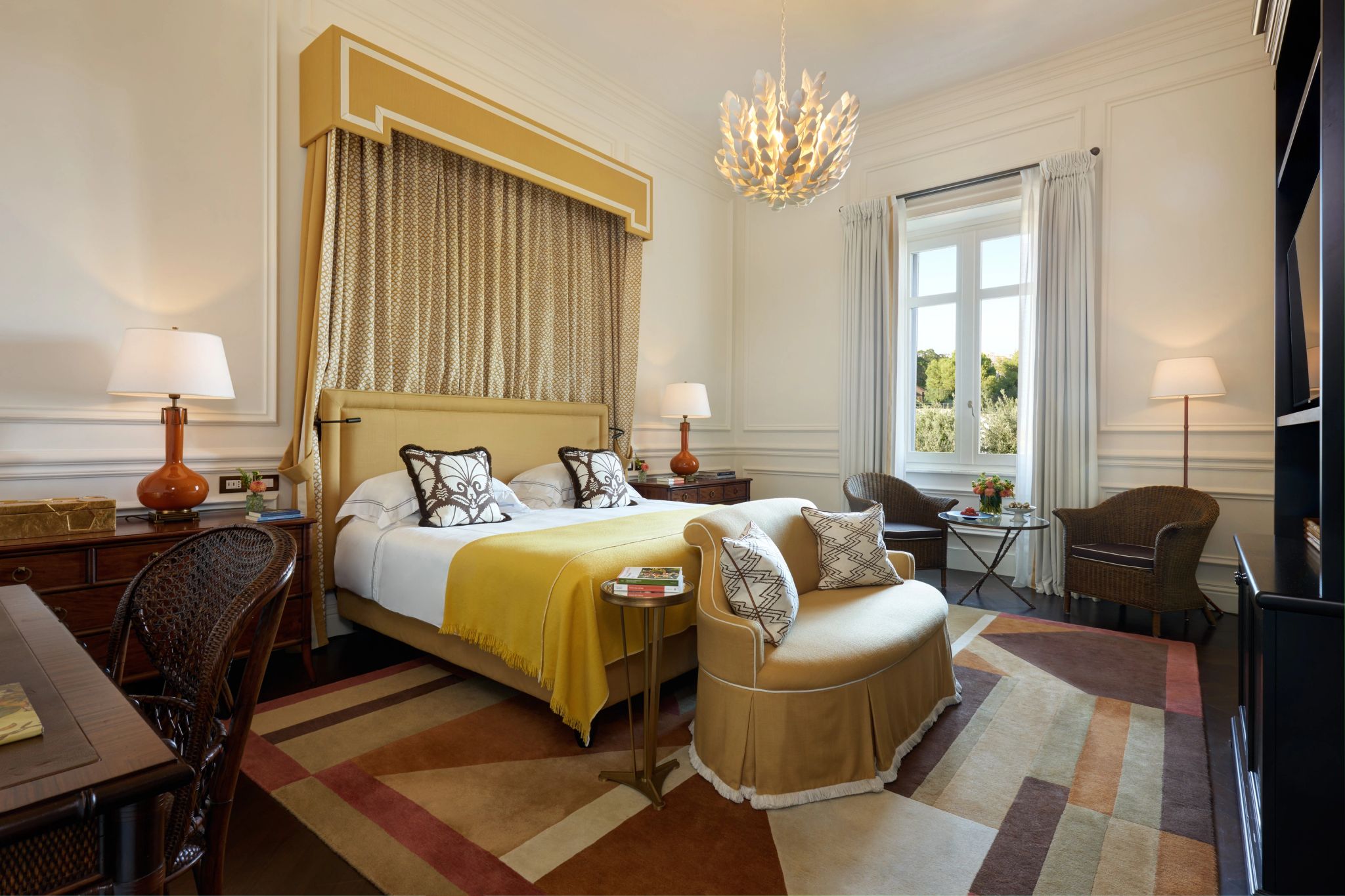 Junior Suite decoraçao classica – cama king – suite ampla - suite de luxo - suite com vista