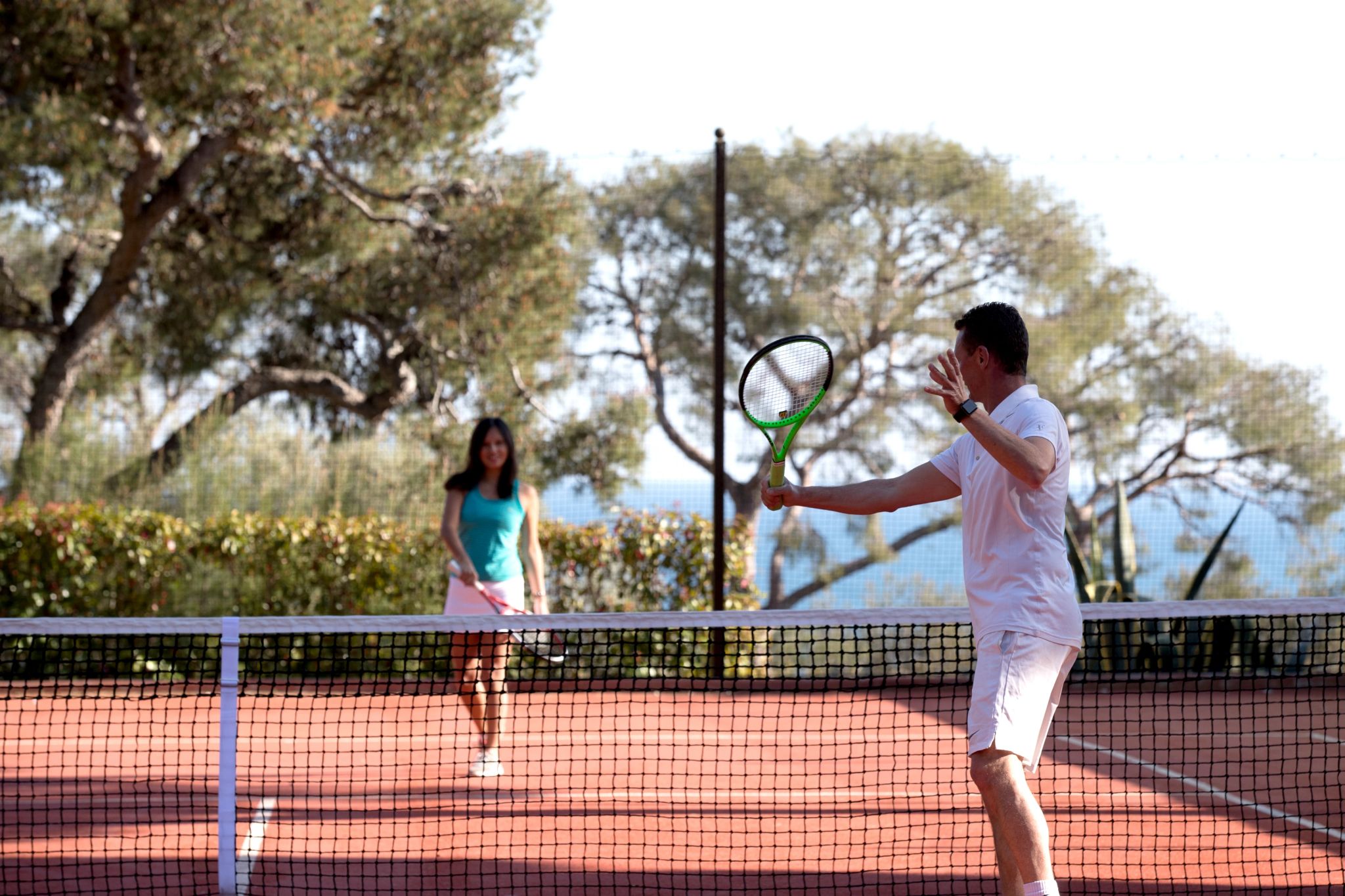 esporte - quadra de tenis - vila com quadra de tenis