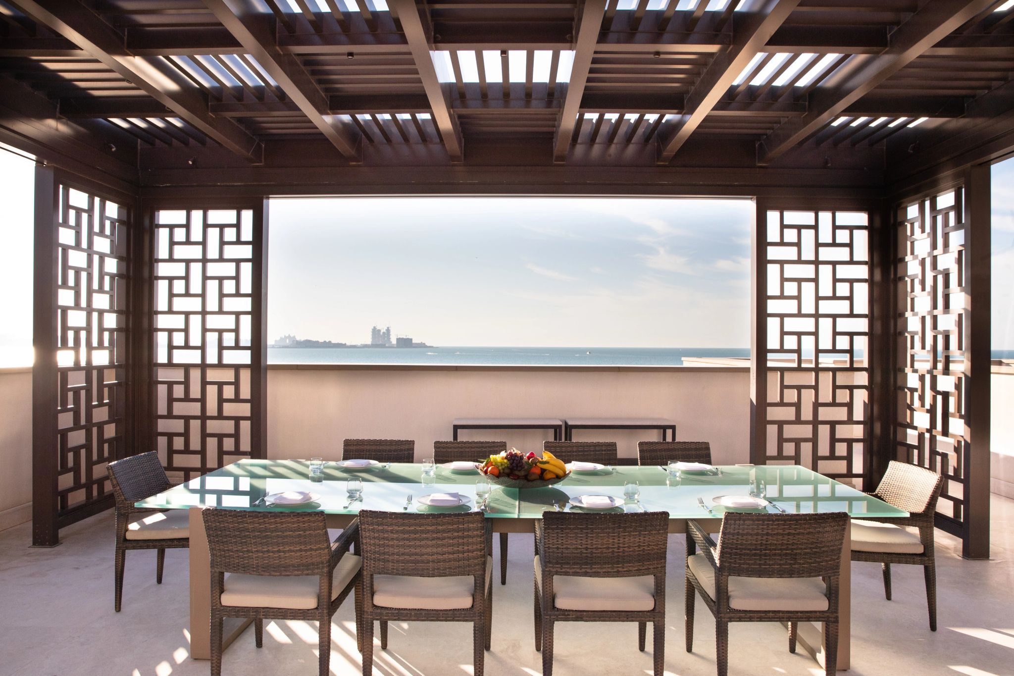 Two Bedroom Presidential Suite sala de jantar - jantar ao ar livre - terraço gourmet