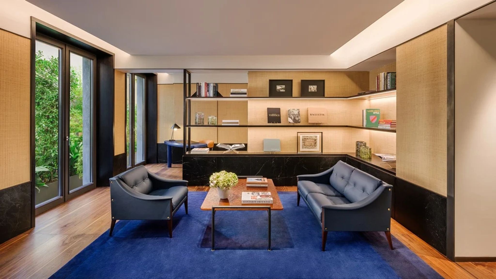 decoração do hotel - recepção de luxo – interior moderno