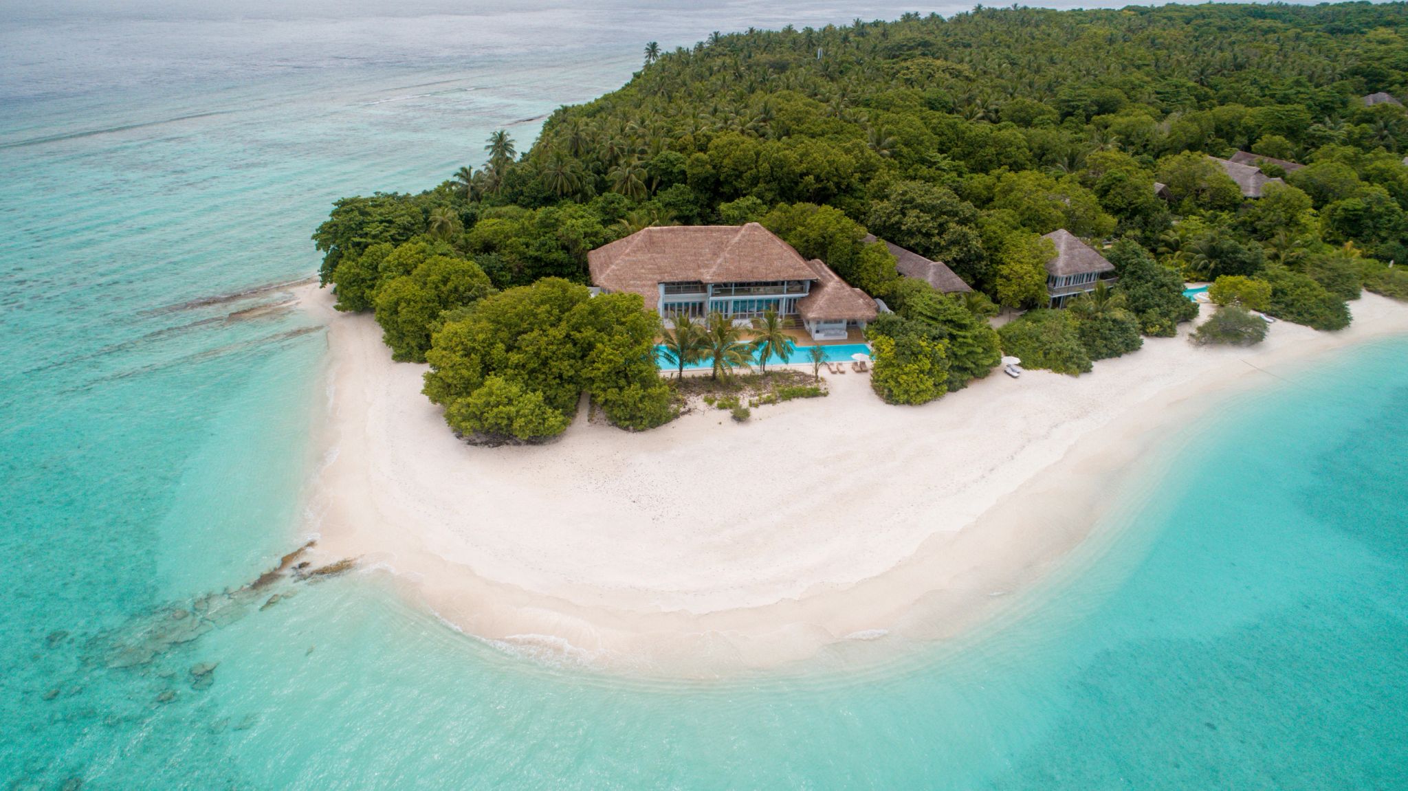 Villa 1 piscina privativa - resort exclusivo - hospedagem maldivas