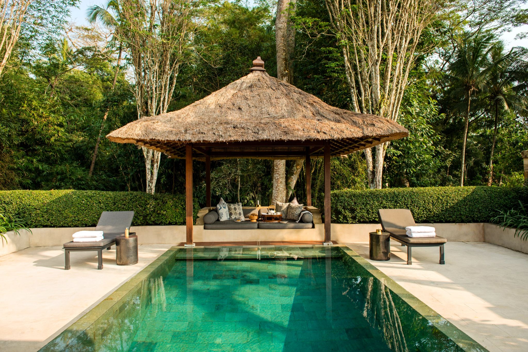 Garden Pool Suite piscina - area externa - suite de luxo