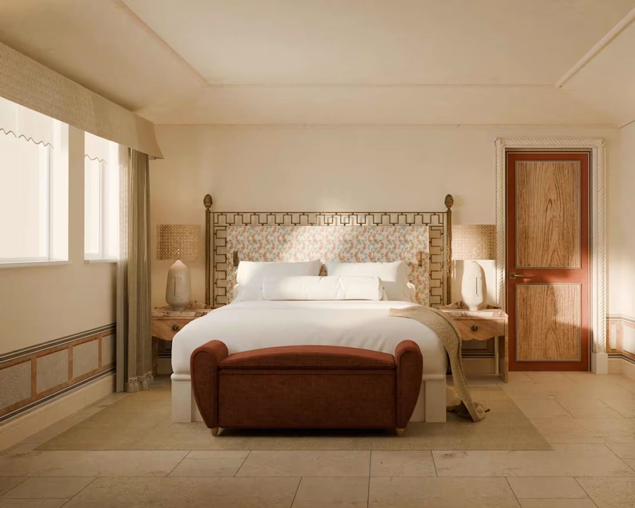 Villa Timeo Premium Suite cama king - villa timeo premium suite - quarto vista mar