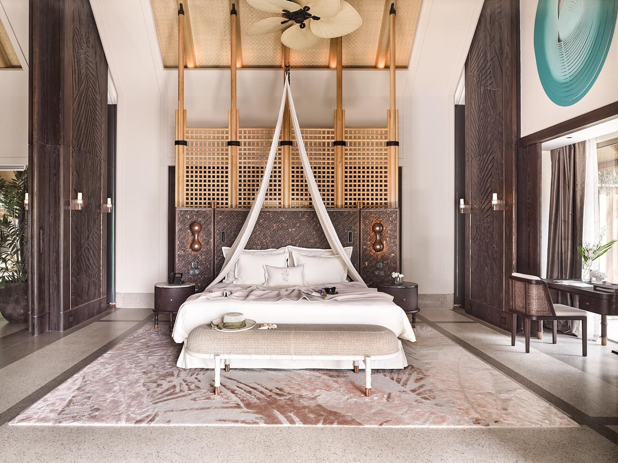 suite casal – suite vista mar - decoraçao rustica - cama king