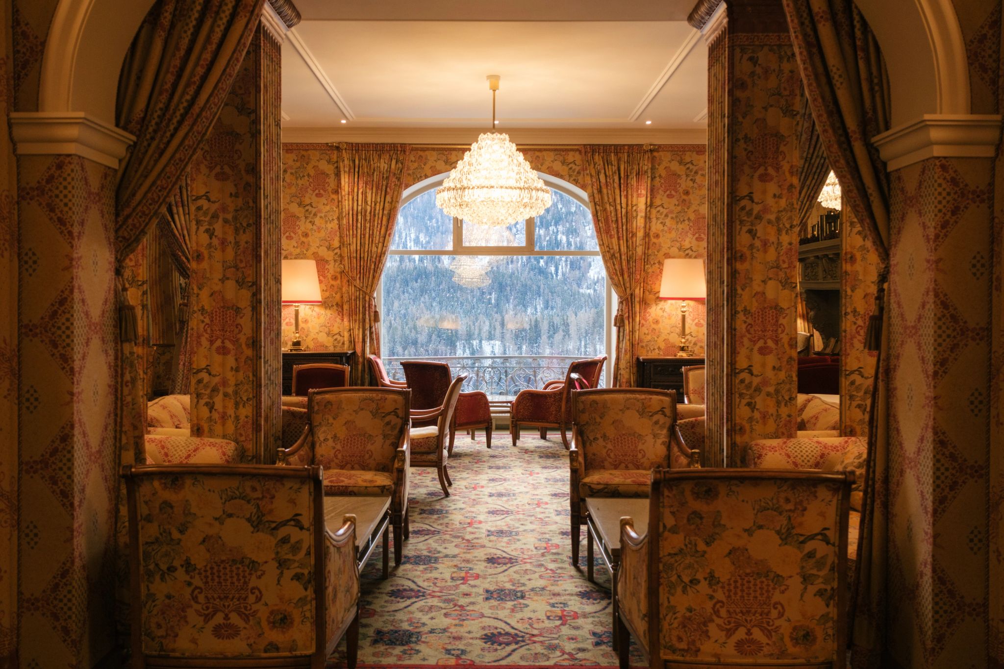 lobby do hotel - decoraçao classica - design de luxo