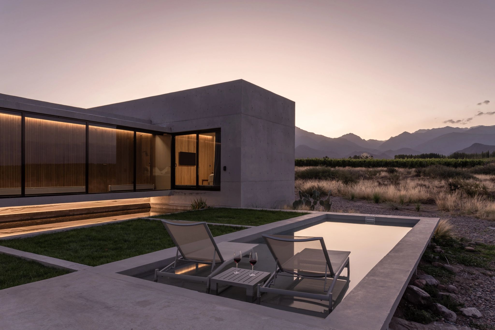 Casa Paucho vila do hotel - piscina - vista panoramica