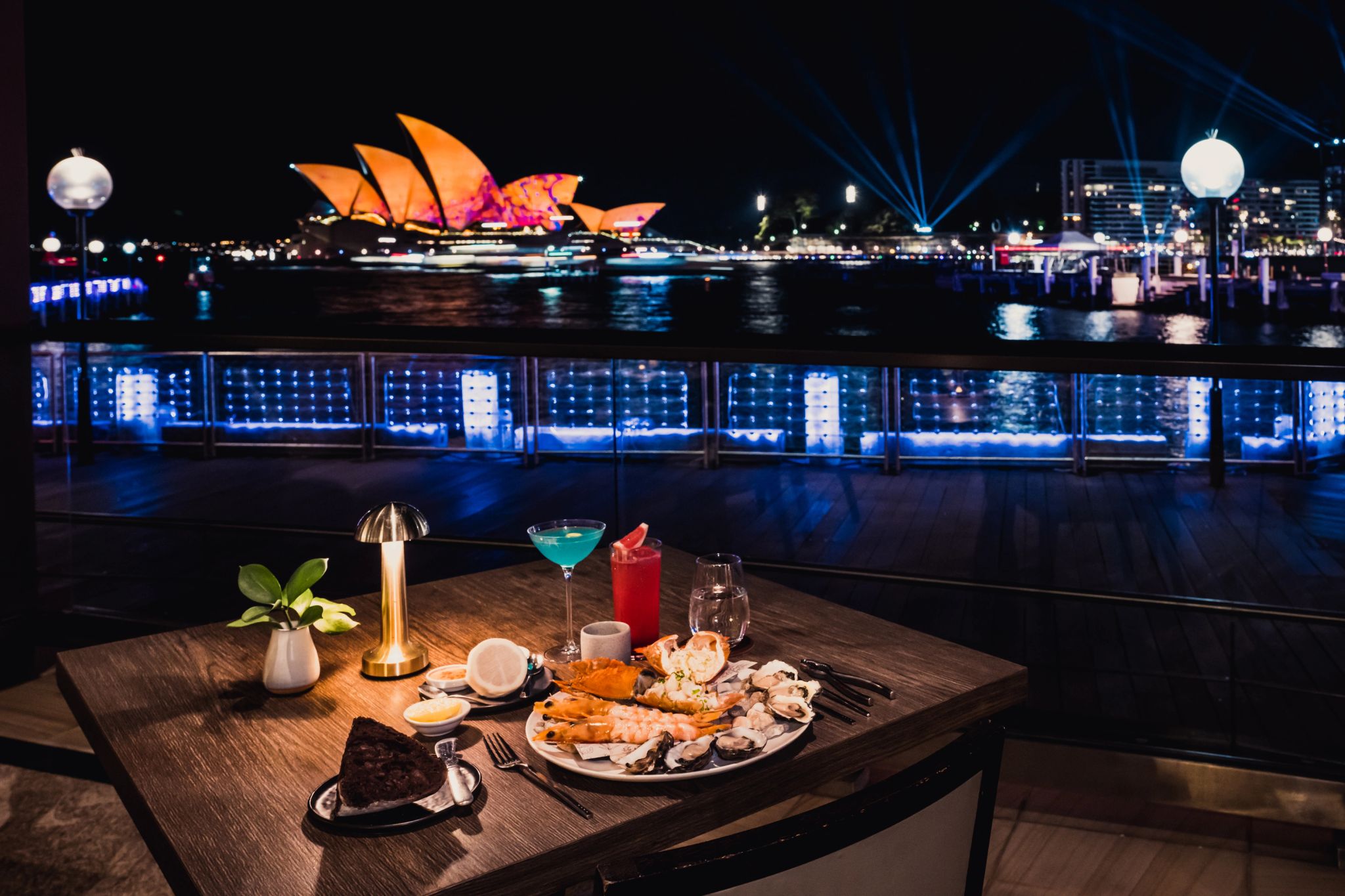 Park Hyatt Sydney jantar no hotel – vista sydney - porto
