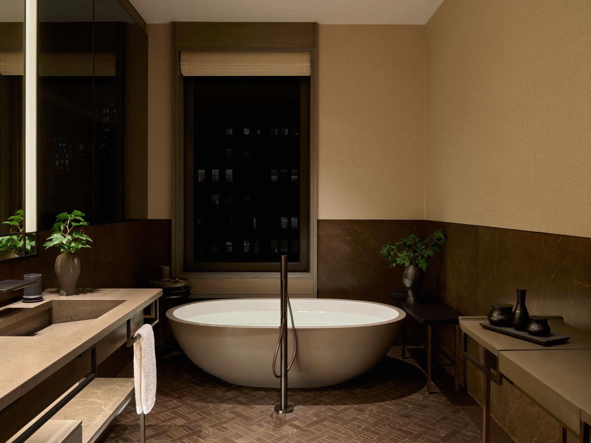 banheiro de luxo - banheiro do hotel