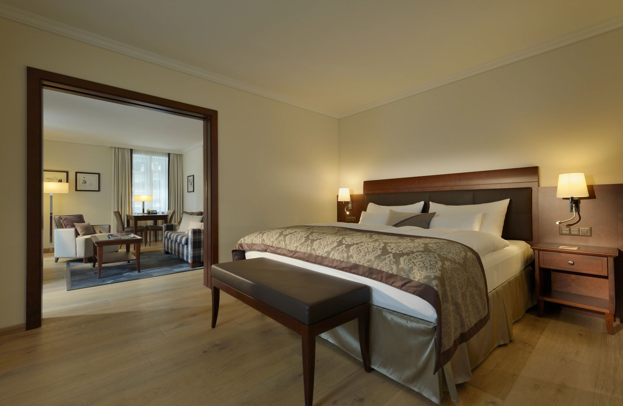 Alpine Suite Matterhorn   suite ampla – suite de luxo - decoraçao elegante