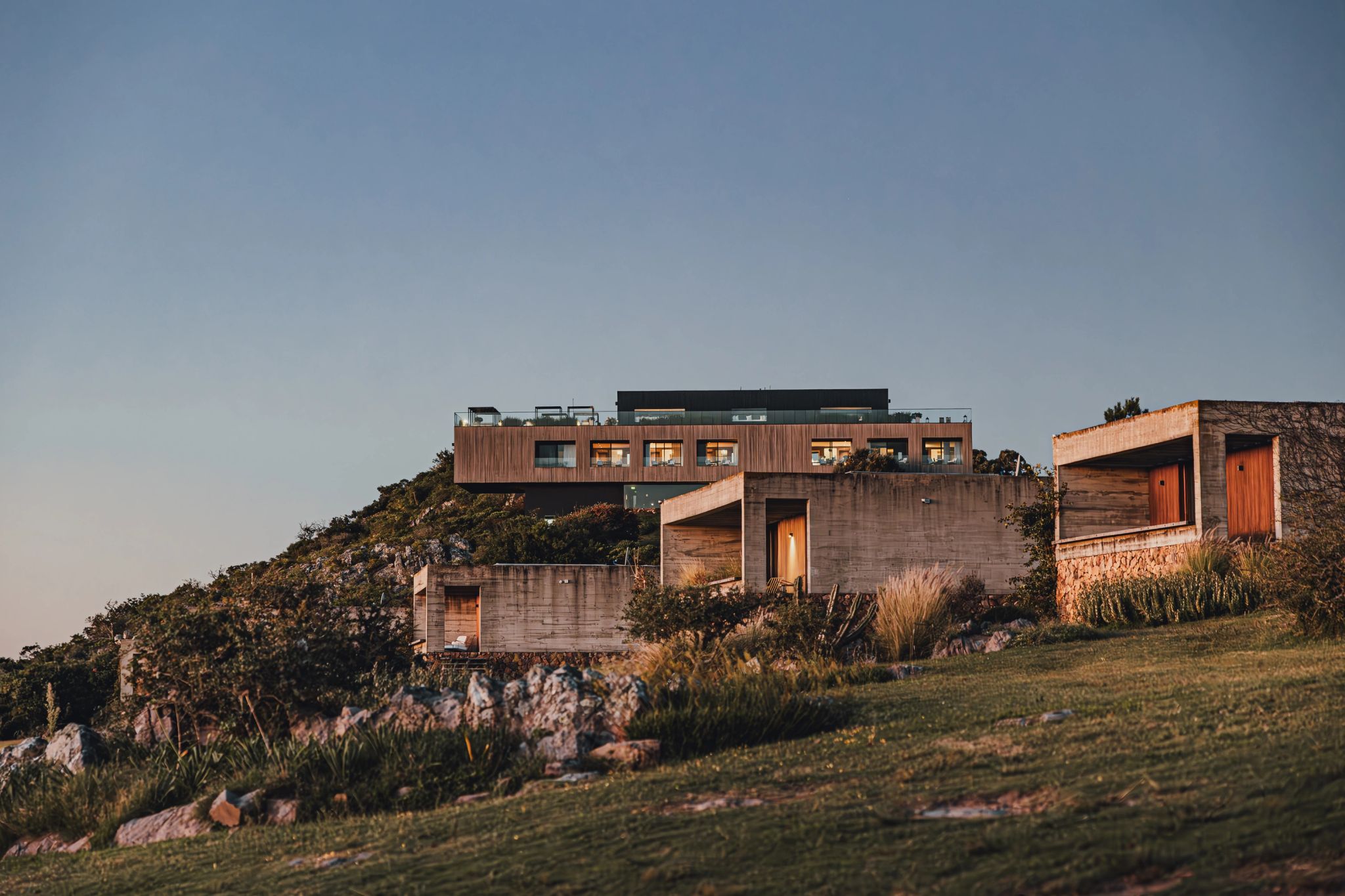 paisagem natural - natureza - hotel na montanha
