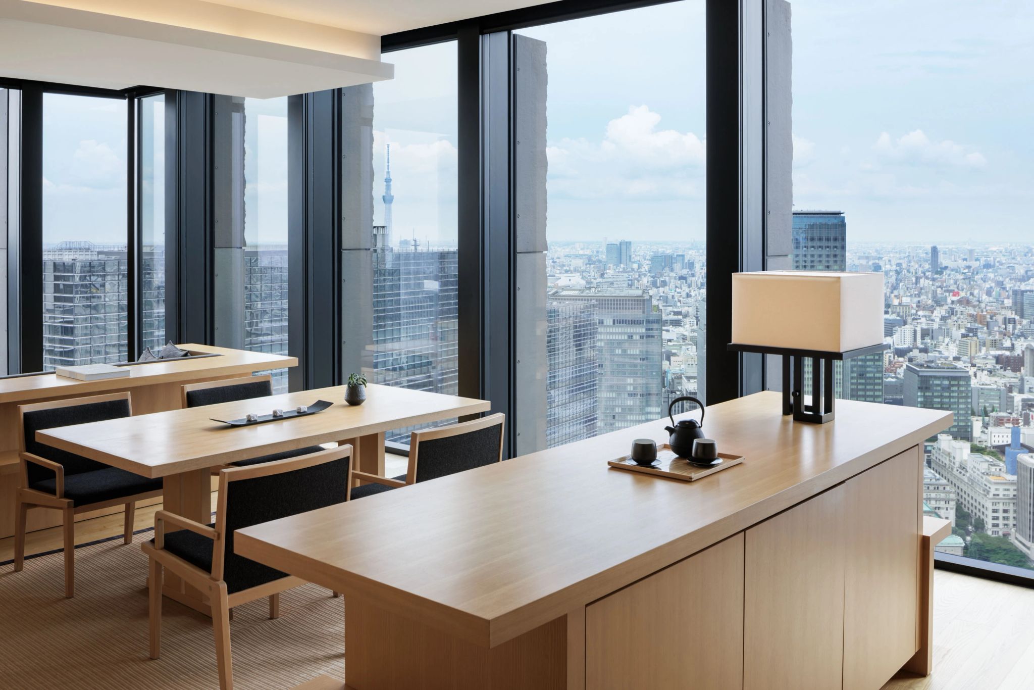 suite vista toquio - vista cidade de toquio - area gourmet - almoço privativo