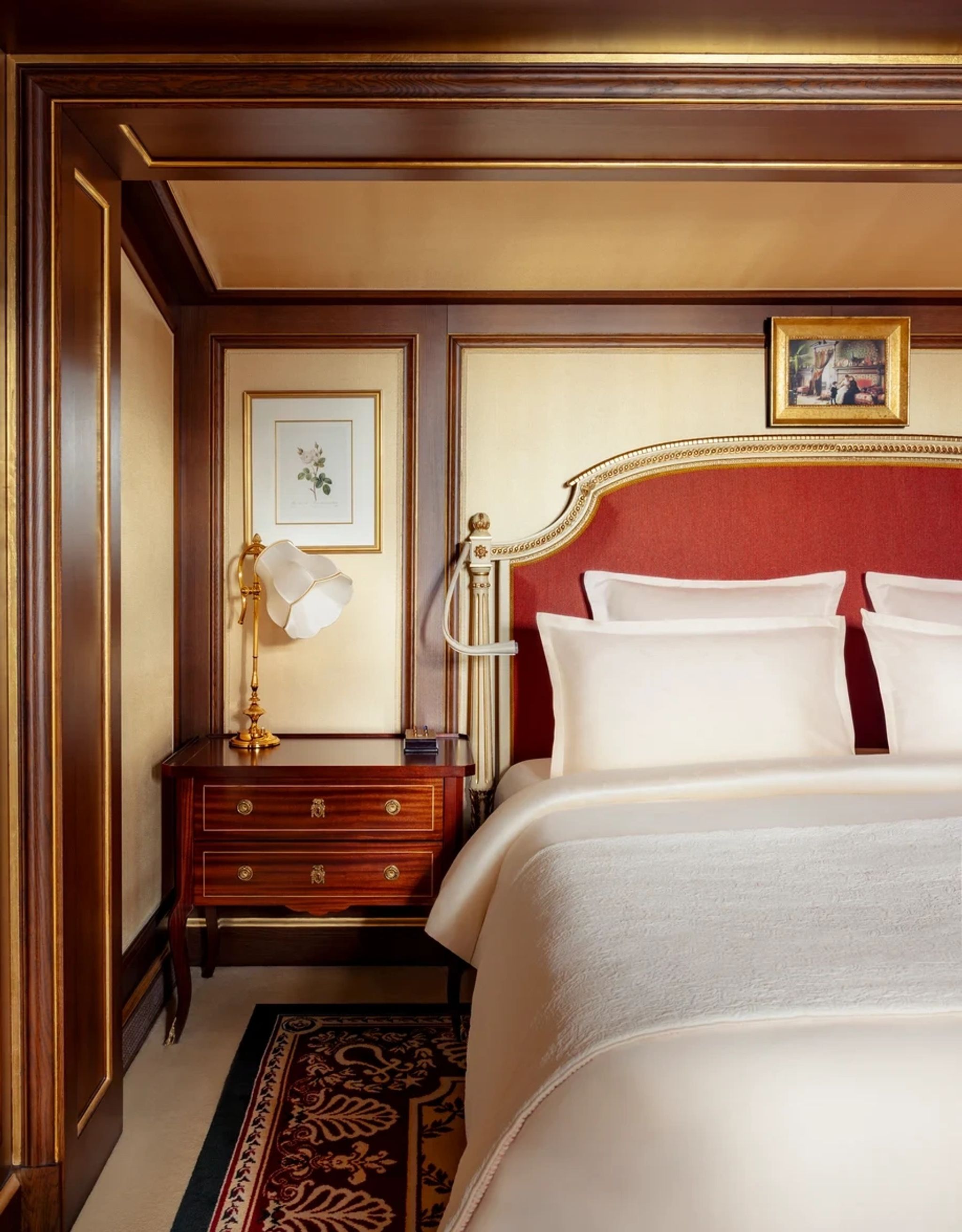 cama luxo - ritz paris suites - design luxo interior