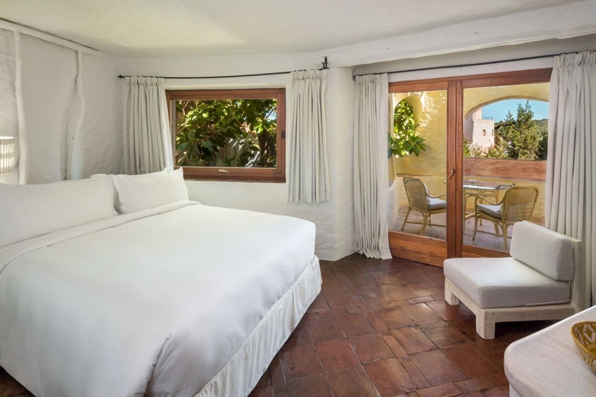 quarto de hotel - quarto com terraço - terraço privativo