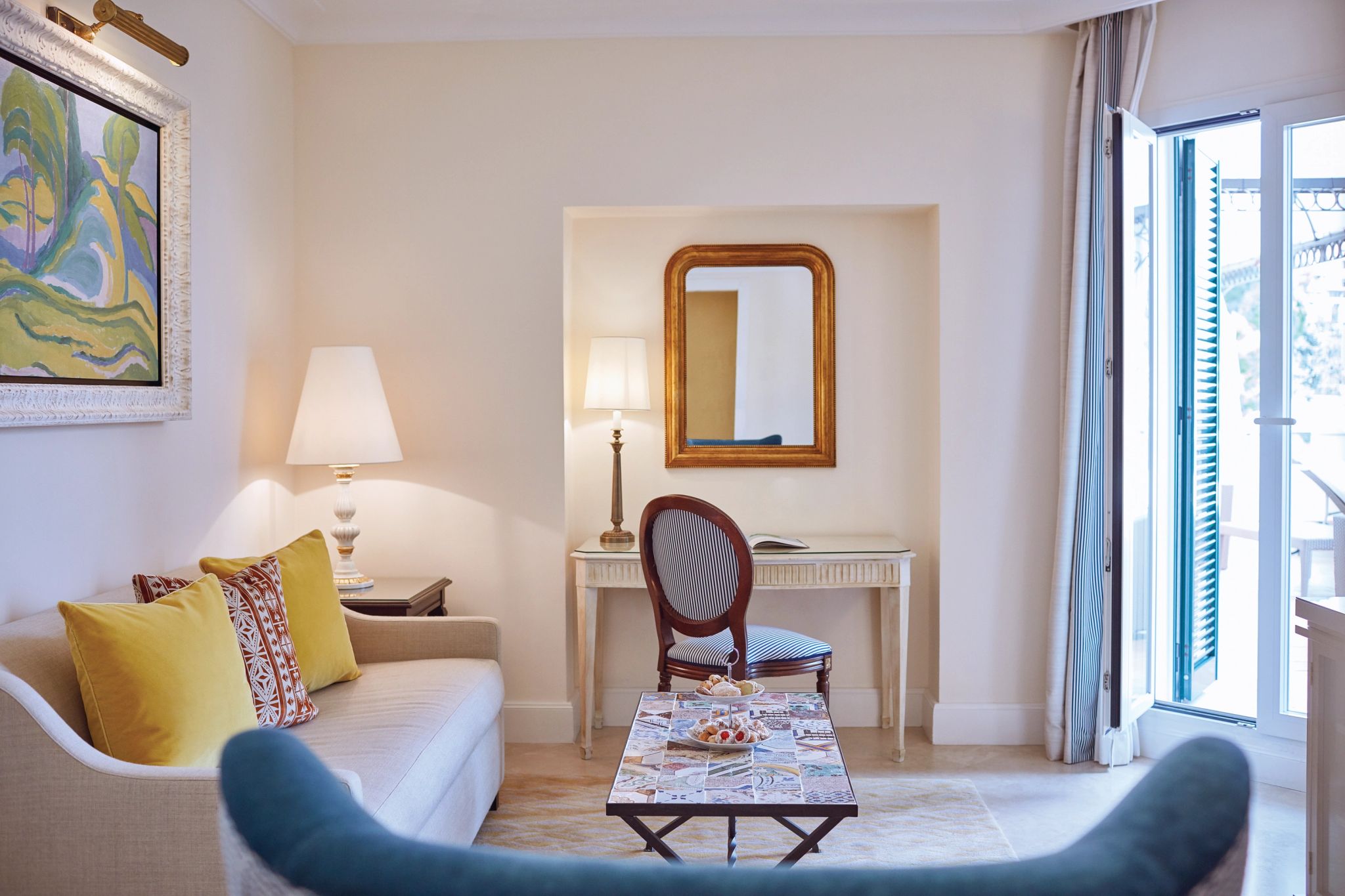 Premium Sea View Suite sala de estar – sala privativa - suite premium