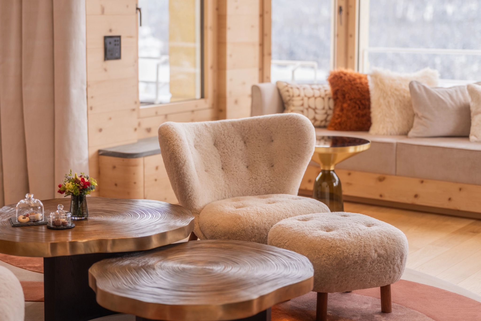 Corvatsch Suite sala de estar - sala chique - suite com sala