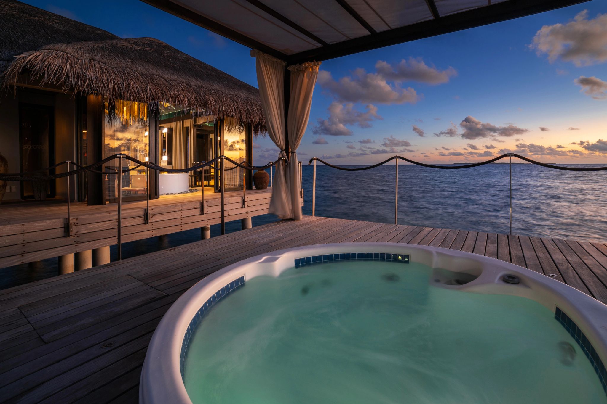 jacuzzi externa – vista para o mar – area externa villa