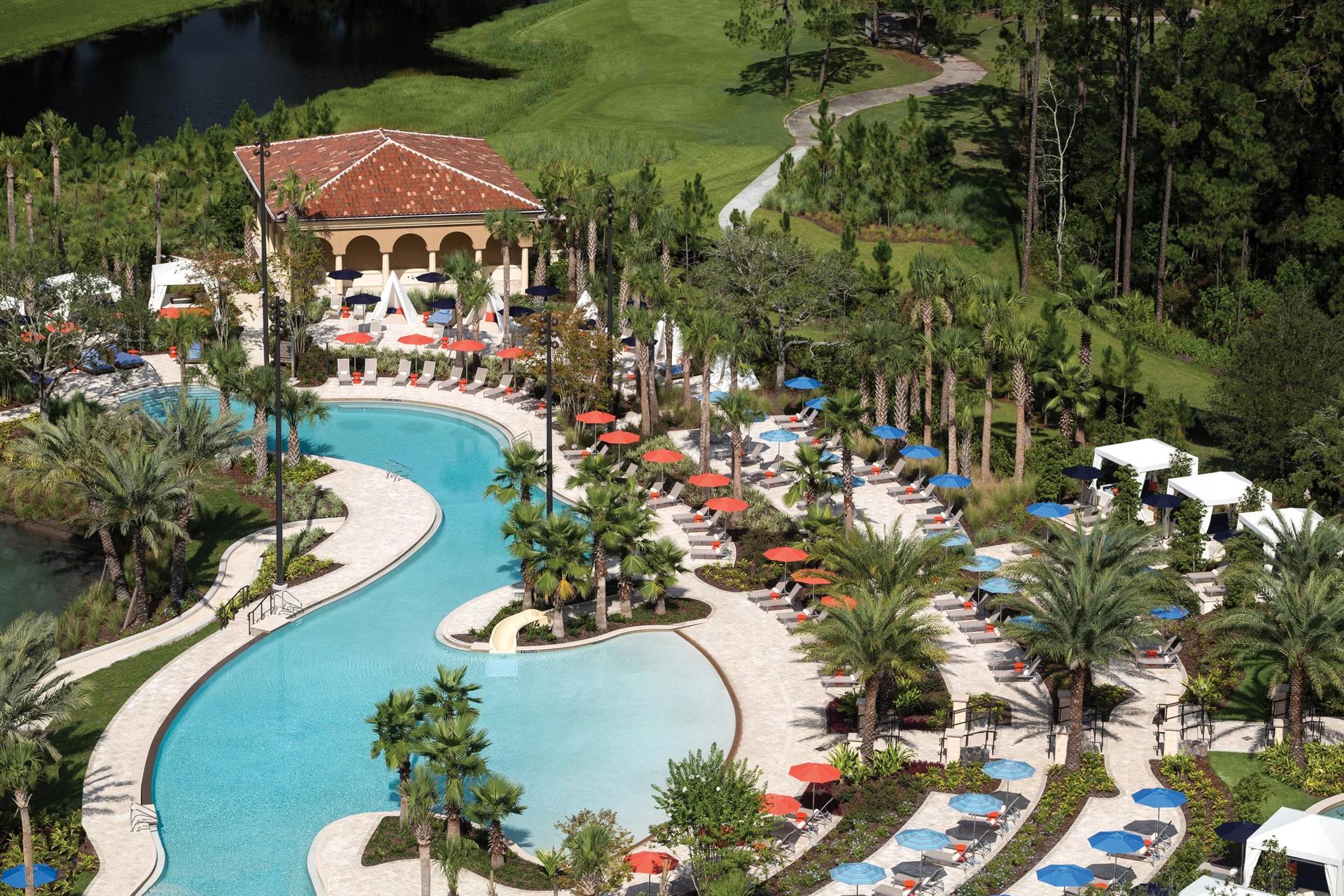 four seasons resort orlando - disney - hotel na disney - piscina ao ar livre