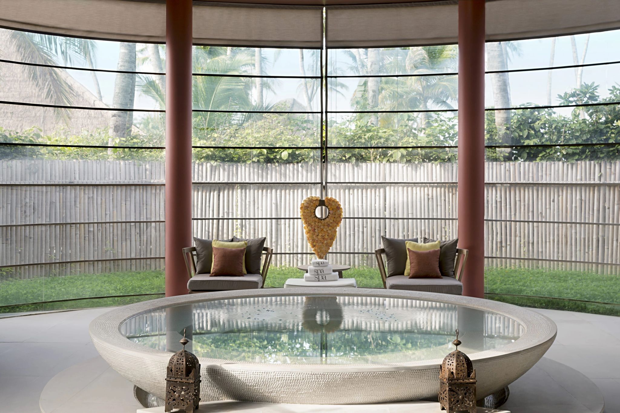 The Cheval Blanc Spa design de luxo - decoração elegante – spa