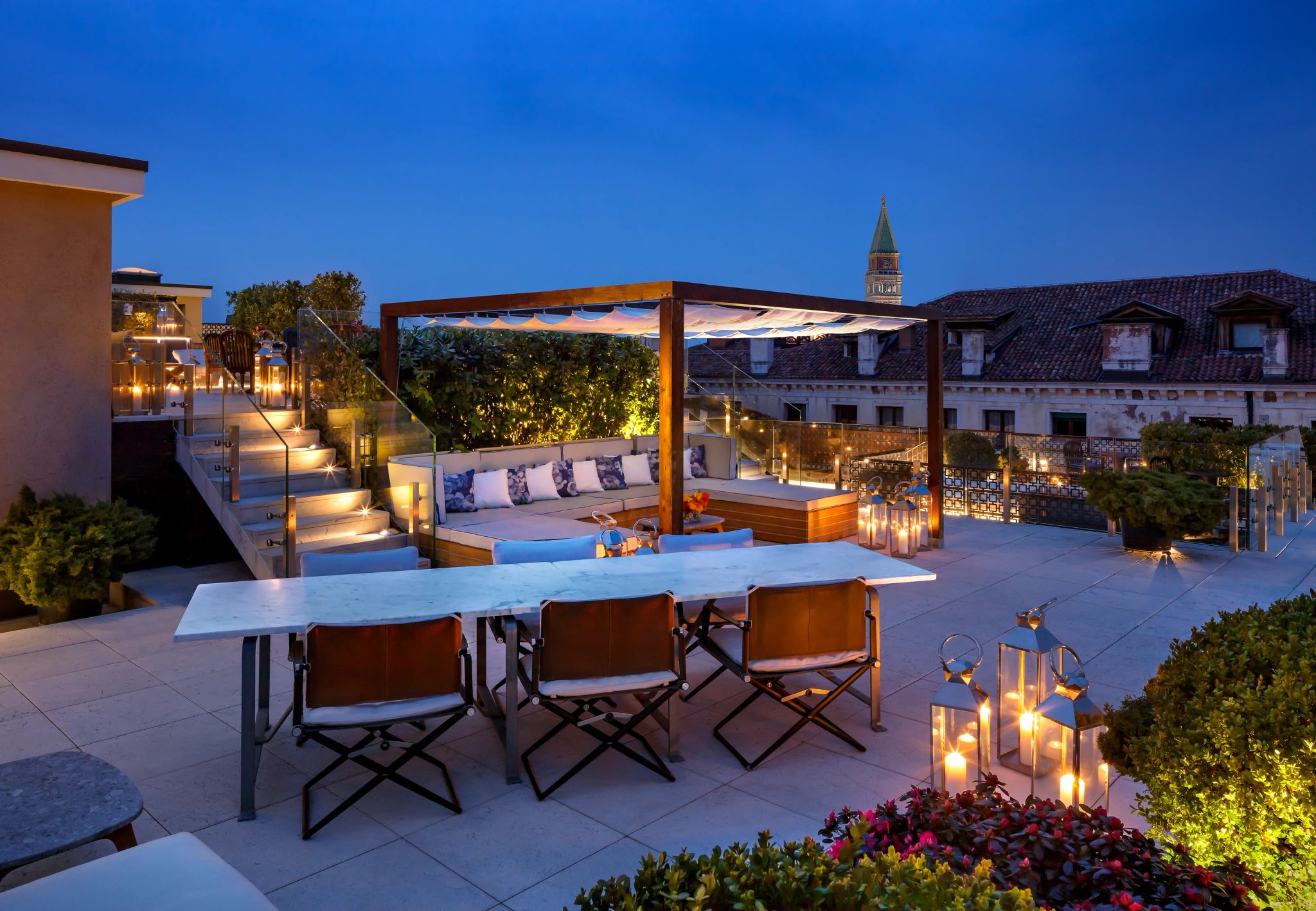 Redentore Suite  terraco - varanda privativa - vista veneza