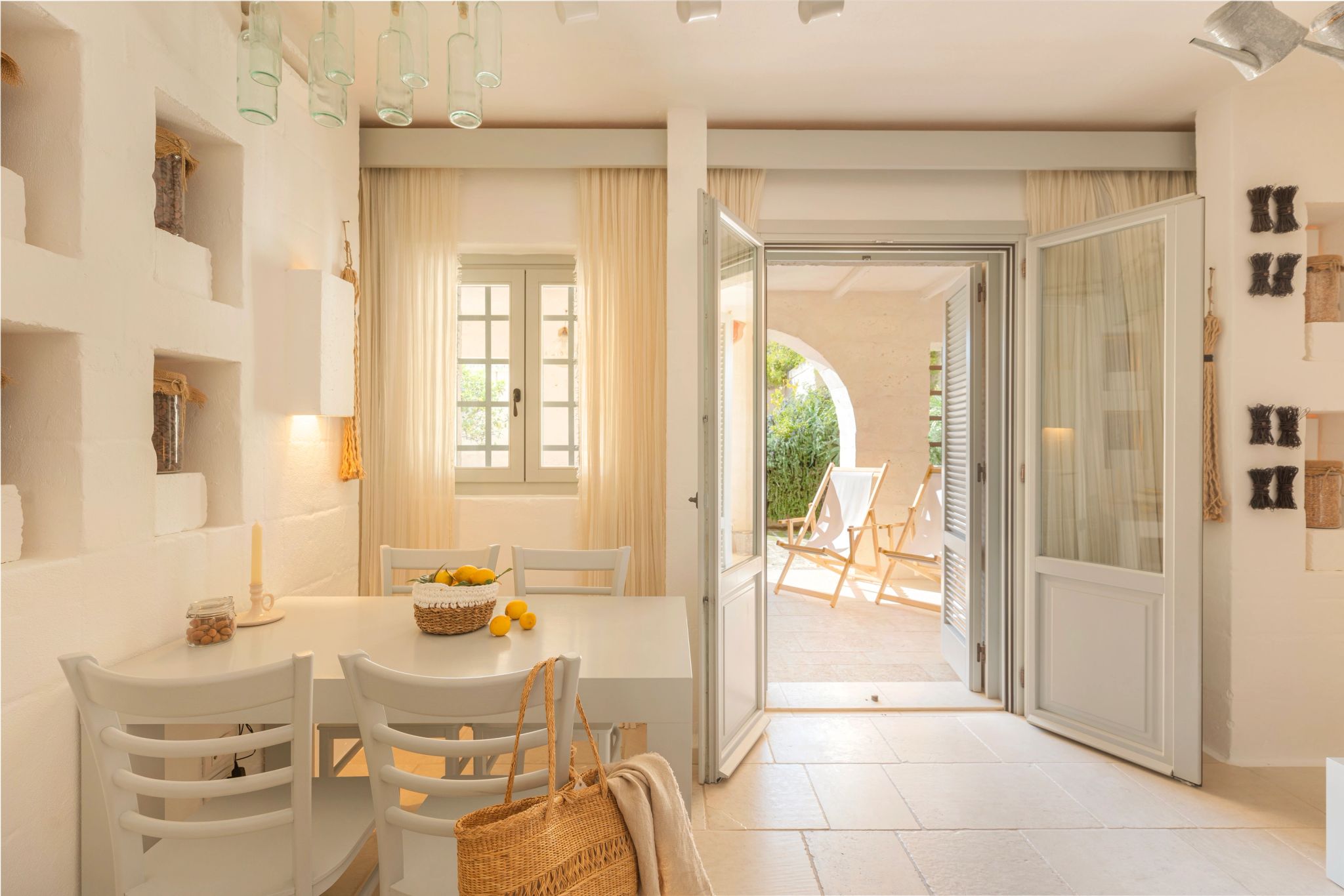 Borgo Casetta Splendida sala de jantar – mesa de jantar – jantar na suite