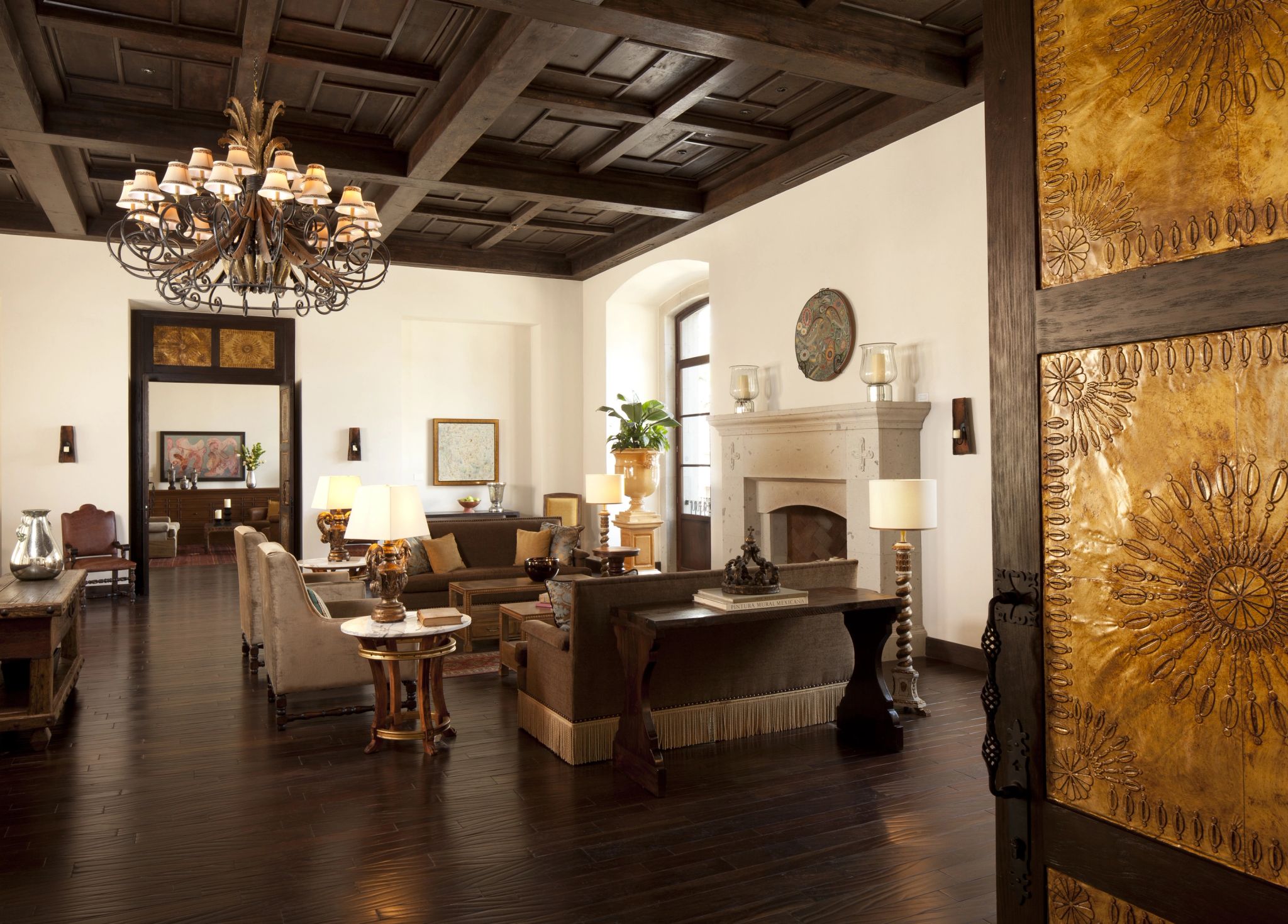 recepcao sofisticada rosewood - decoracao de luxo - resort exclusivo mexico