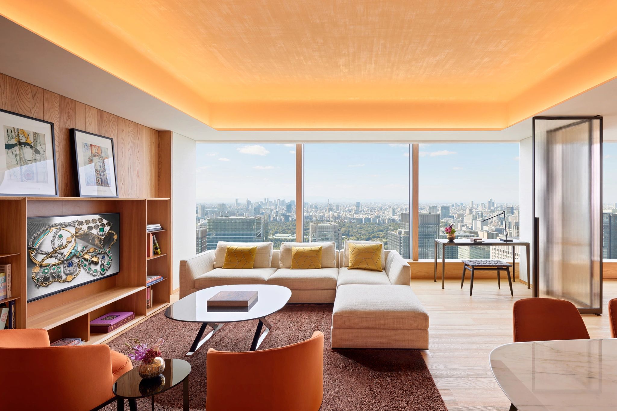 Superior Suite suite de luxo - vista exclusiva - sala de estar