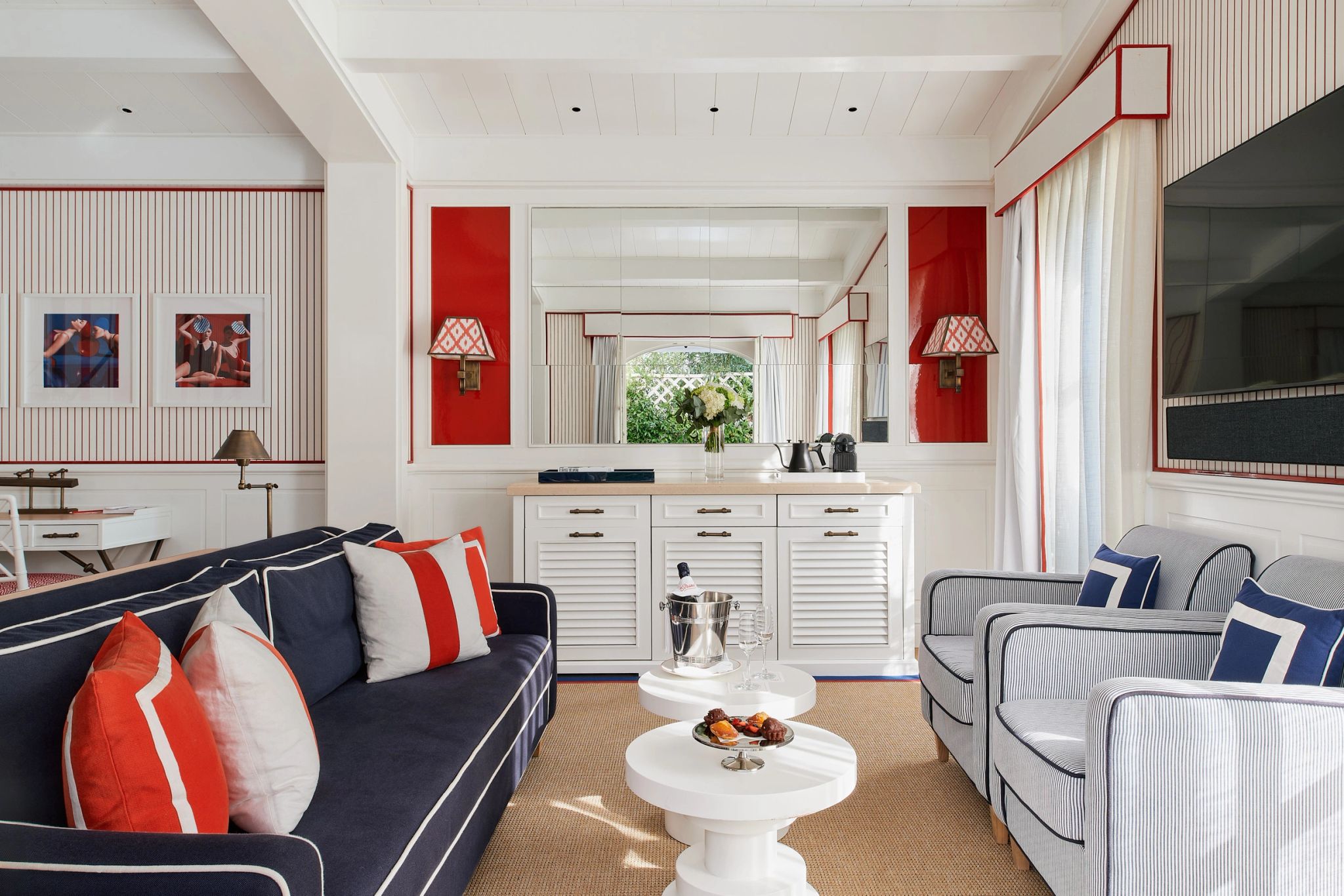 Arev Garden Cottage suite premium - sala de estar - decoracao de luxo