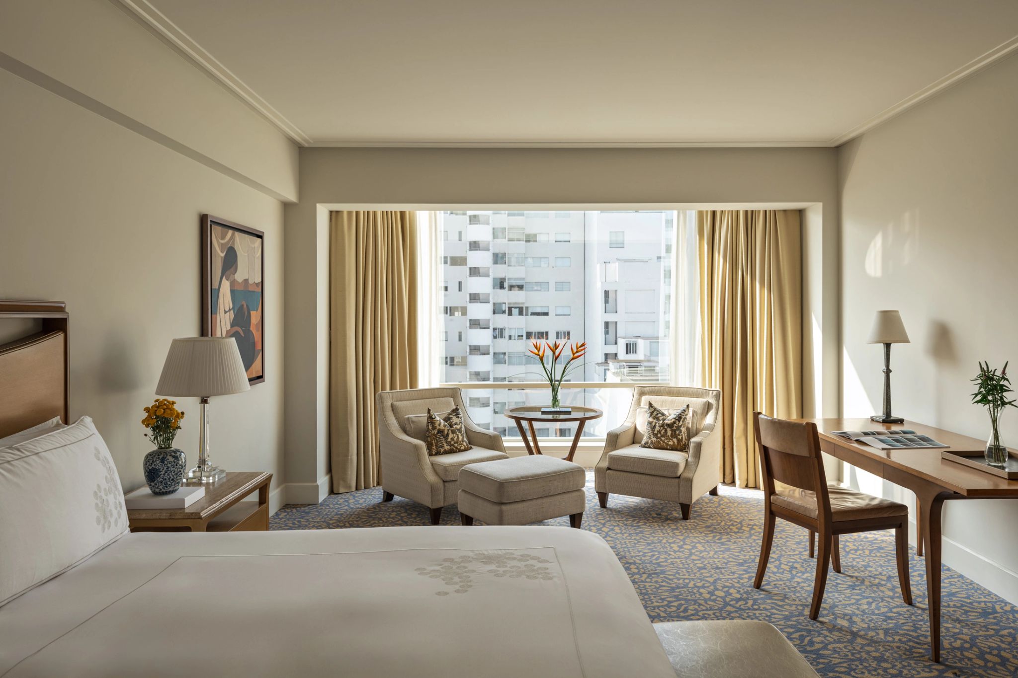 Club Junior Suite quarto king - quarto com vista - quarto vista cidade de lima