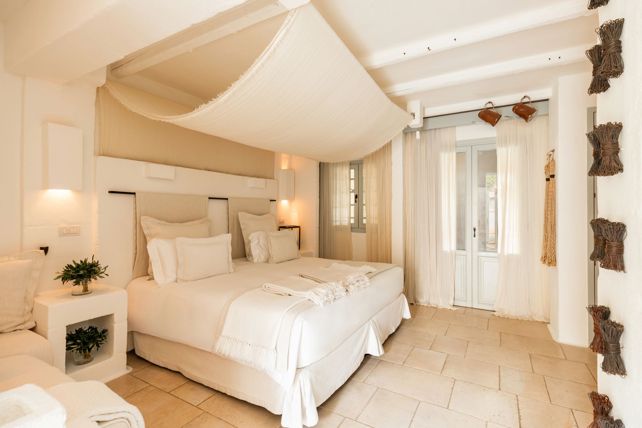 Borgo Bella cama de casal – quarto de hotel – decoracao de luxo