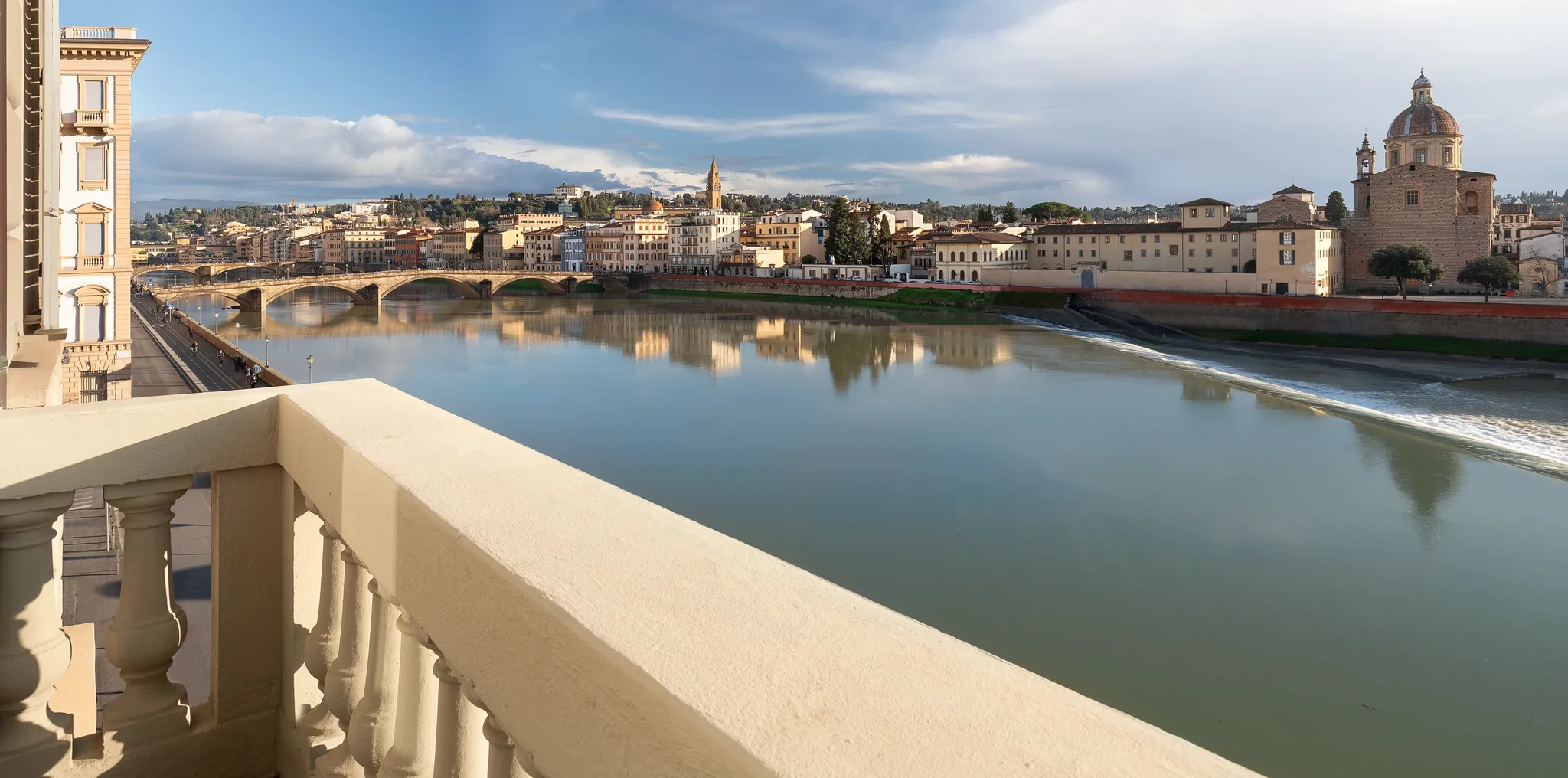 Um palácio nas raízes da arte e história renascentistas  terraco da suite - vista panoramica - varanda privativa
