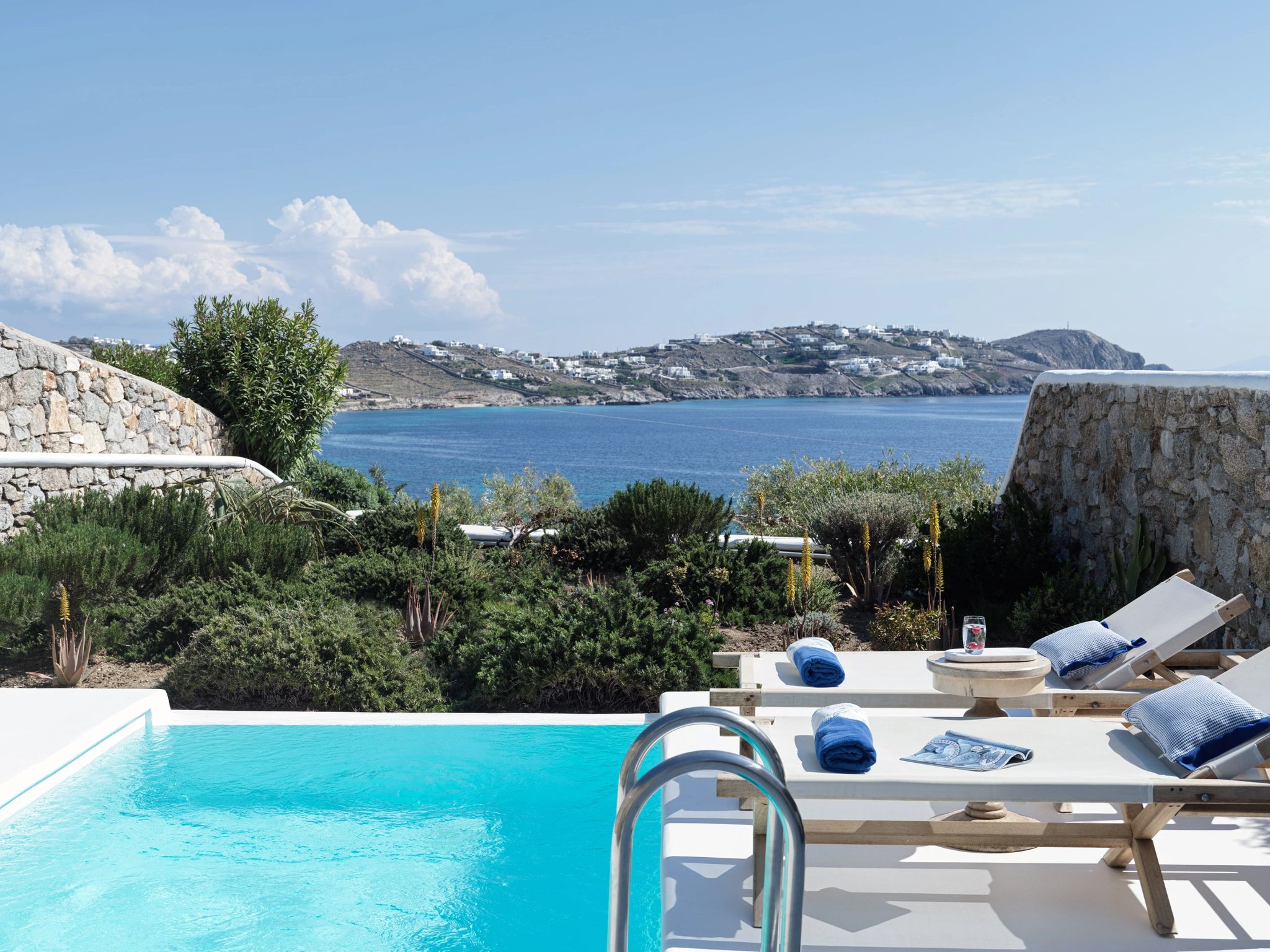 Master Suite Private Pool Sea View terraço vista mar - terraço com piscina - piscina externa