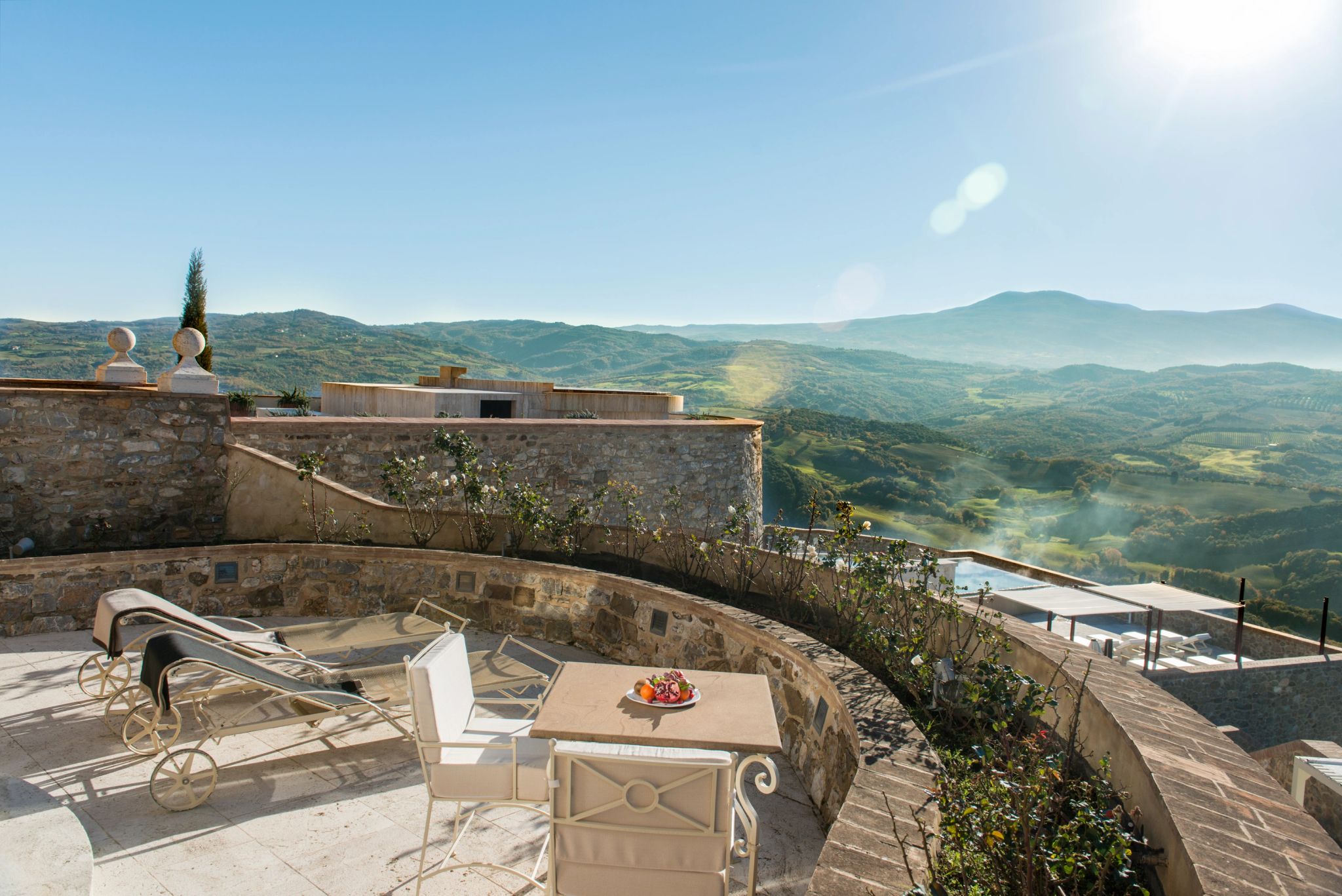 UNESCO View Terrace Suite terraço mobiliado - terraço privativo - banho de sol