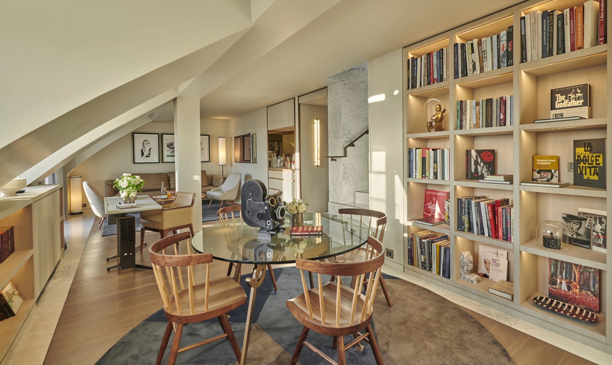 Appartement Saint-Germain by Coppola mesa de jantar - sala de estar - apartamento dos sonhos