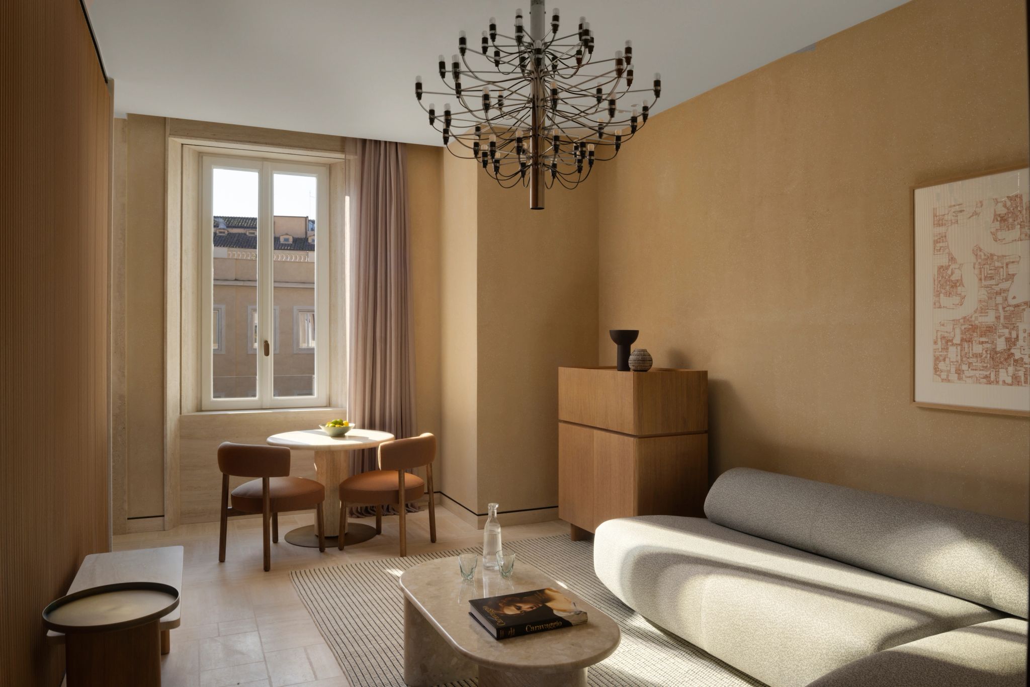 suite do hotel - sala de estar - decoracao premium