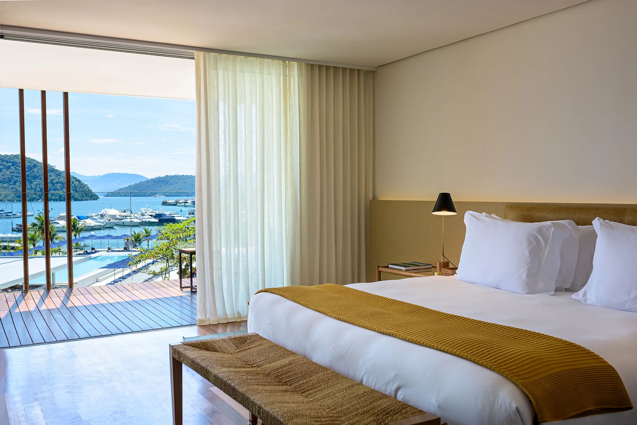 suite de hotel - hotel de luxo - fasano angra