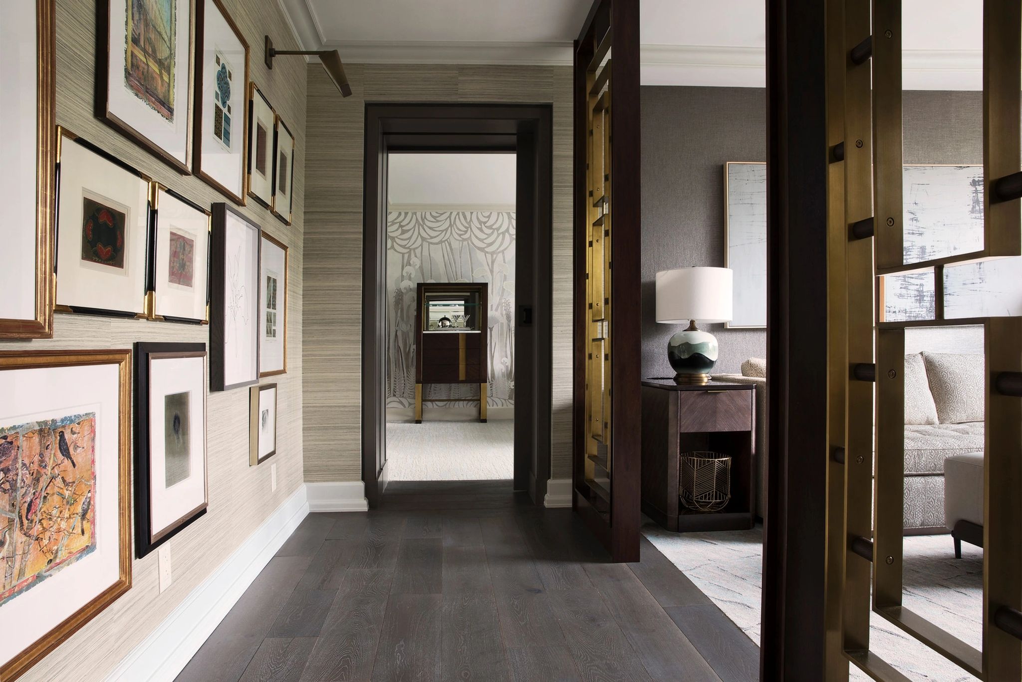 Presidential Suite decoraçao moderna - design de luxo - hall de entrada