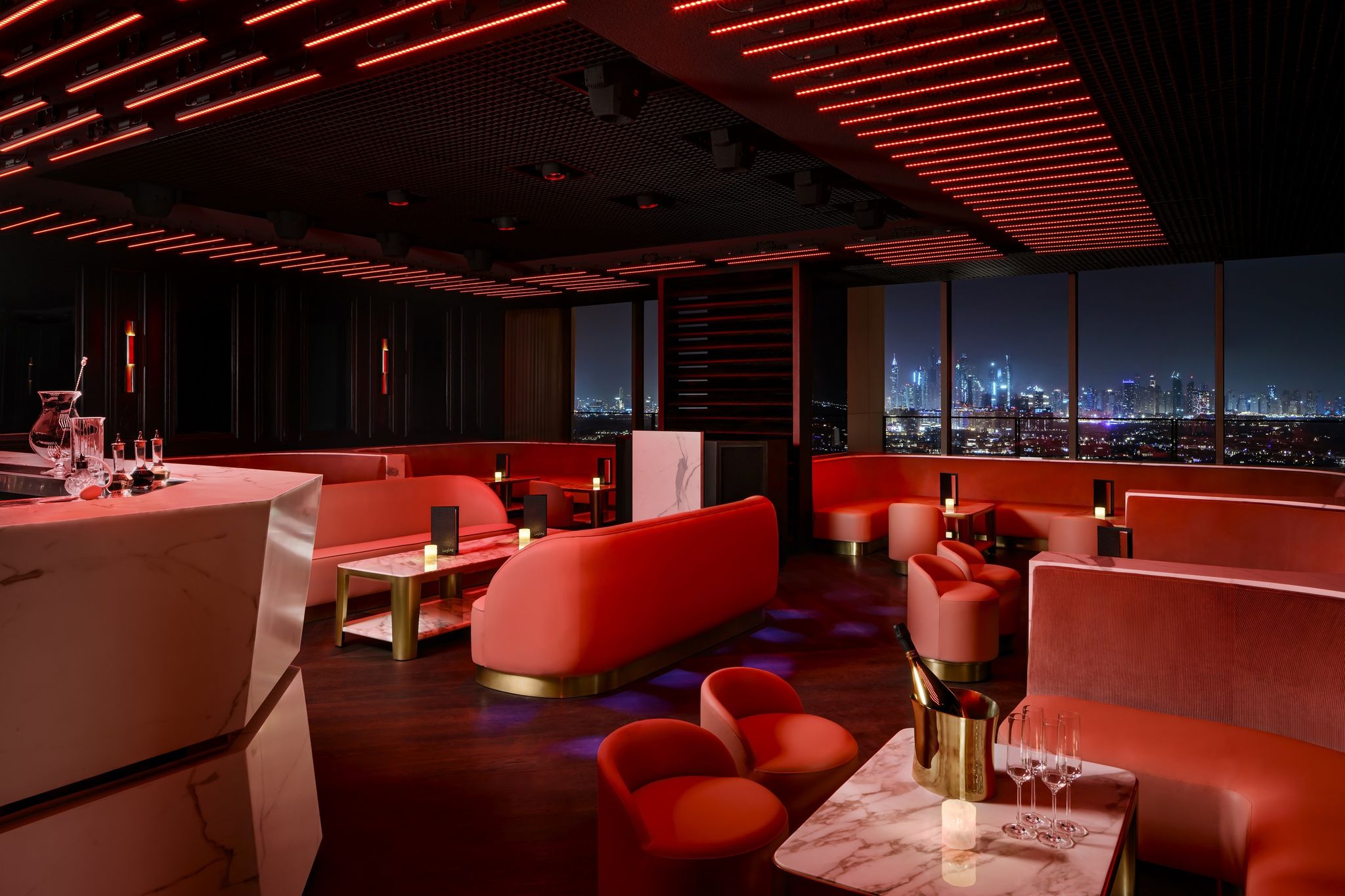 restaurante rooftop – culinaria asiatica – bar 5 estrelas