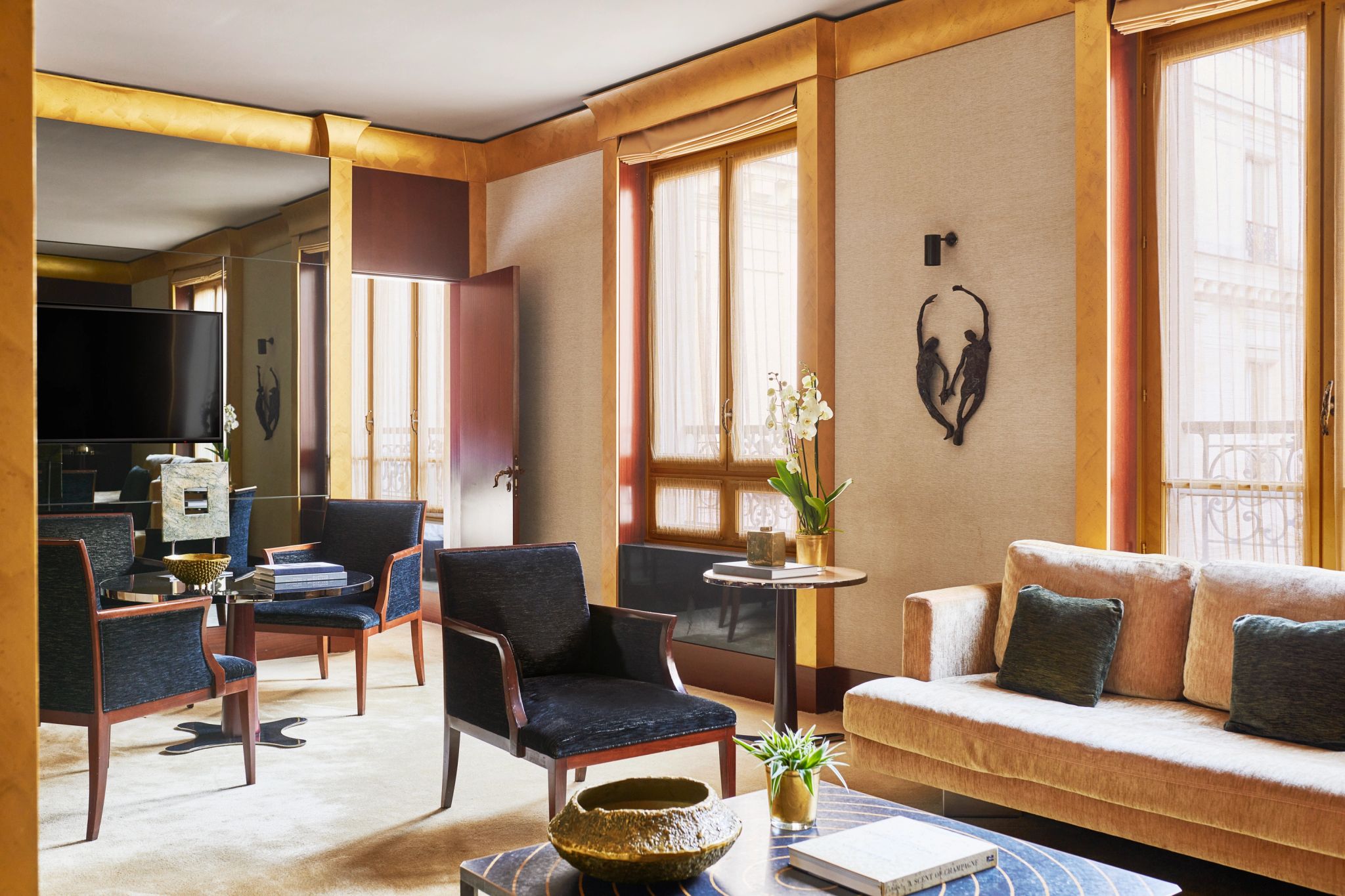 Diplomatic Suite sala de estar - suite diplomatica - suite 5 estrelas