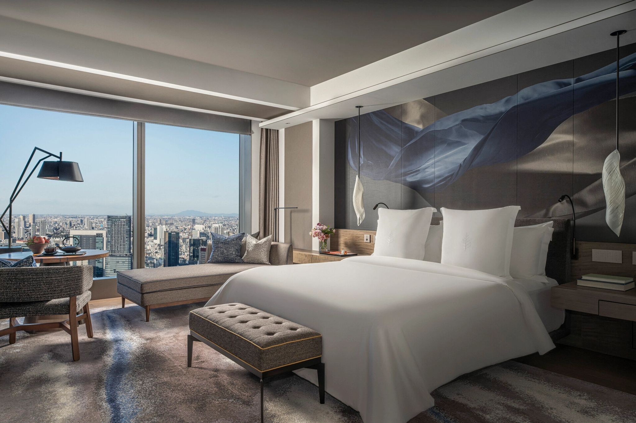 quarto vista cidade - quarto de hotel - quarto king