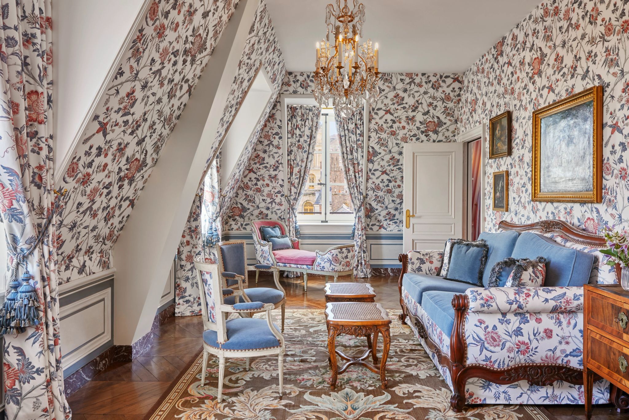 Madame de Staël Suite  sala de estar - suite com sala - sala classica
