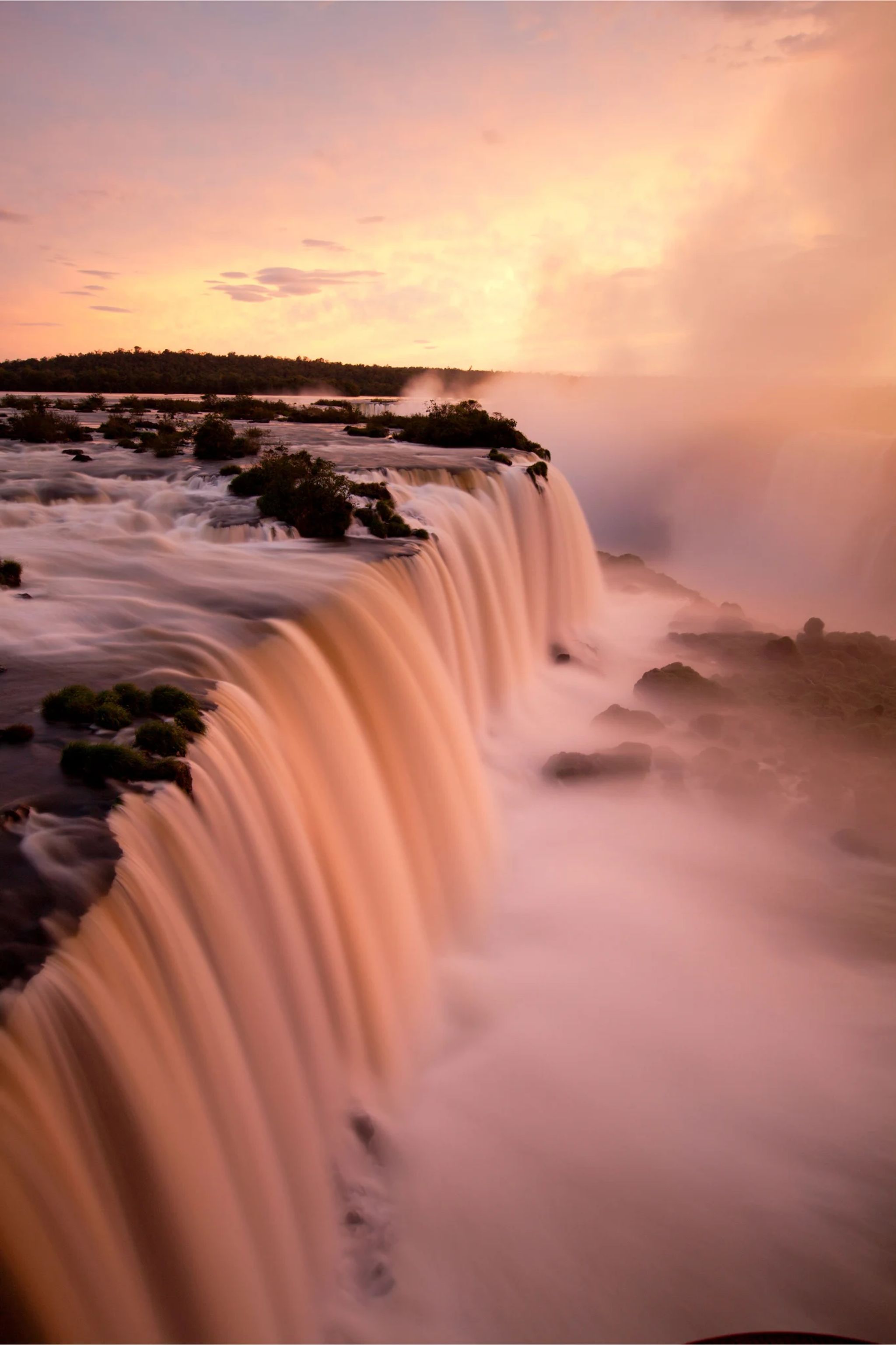 Cataratas do Iguaçu à tarde