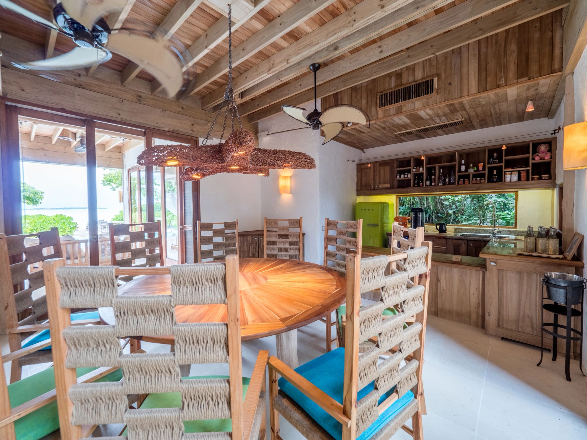 Villa 11 vila premium - mesa de luxo - hospedagem maldivas