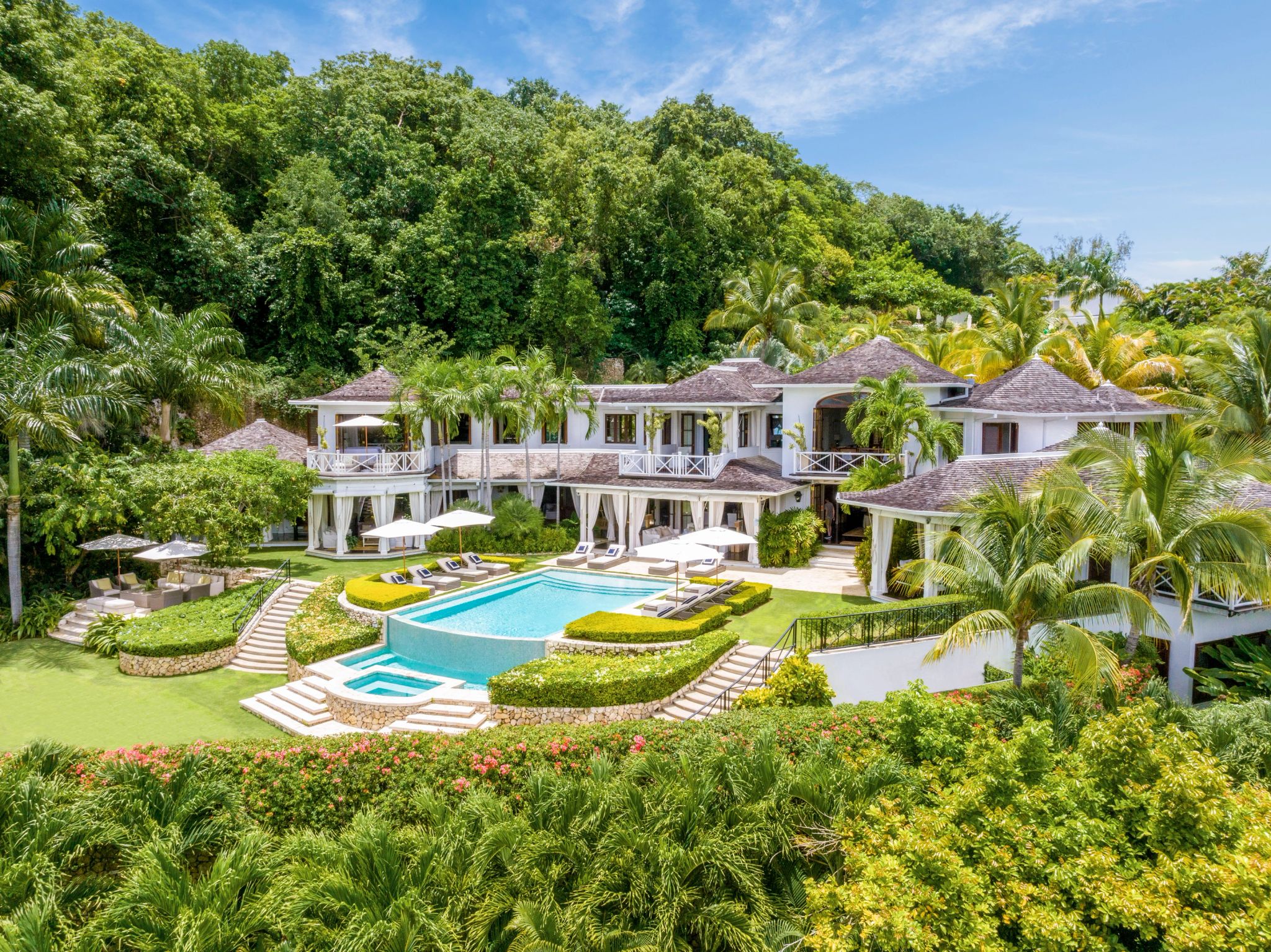 Estate Villa vila de luxo - vista aerea - area externa vila